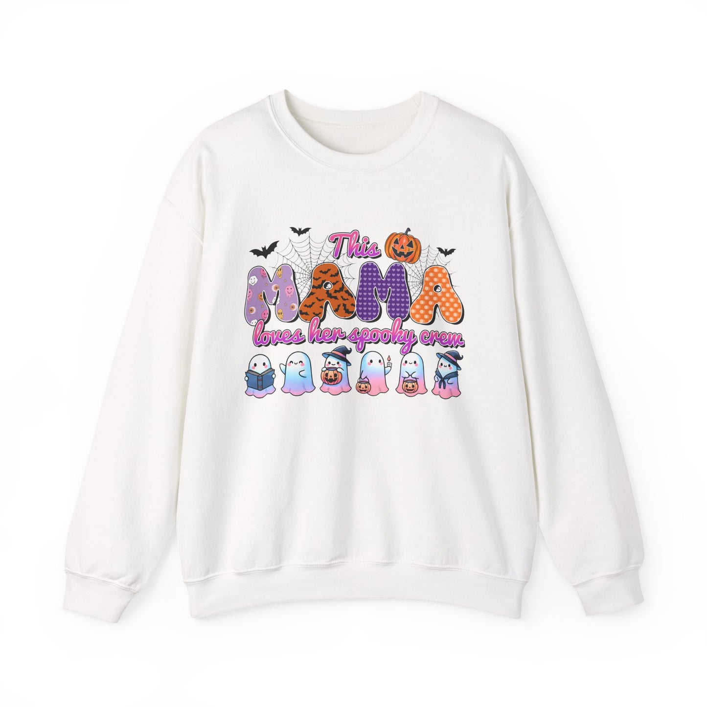 This Mama Loves Her Spooky Crew Sweatshirt