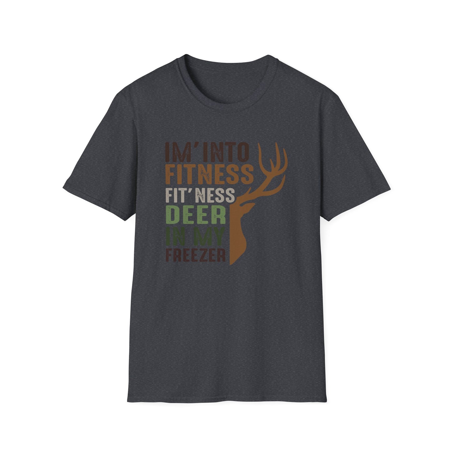 Funny Deer Fitness T-Shirt