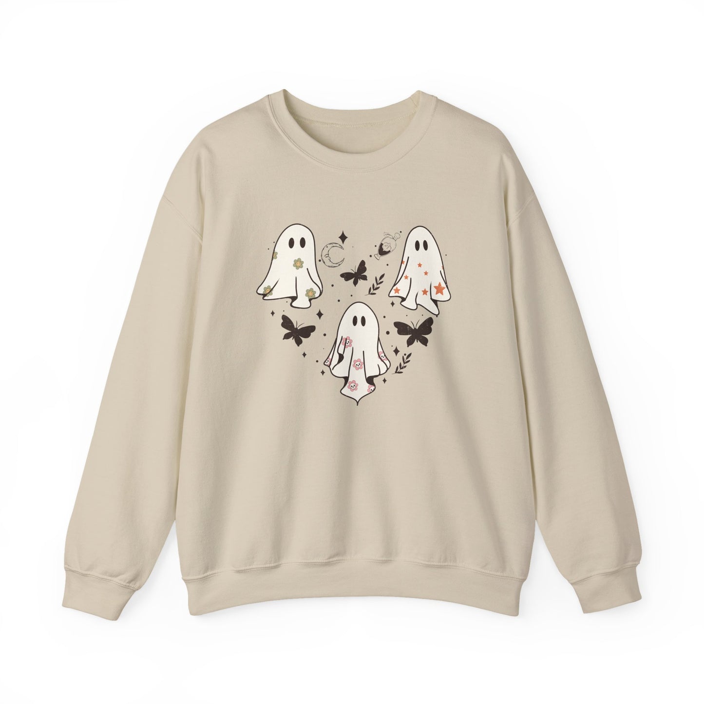 Ghostly heart Crewneck Sweatshirt