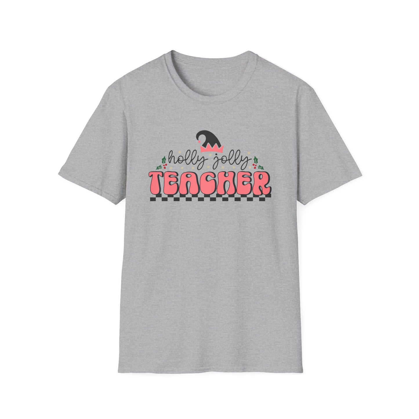Holly Jolly Teacher T-Shirt