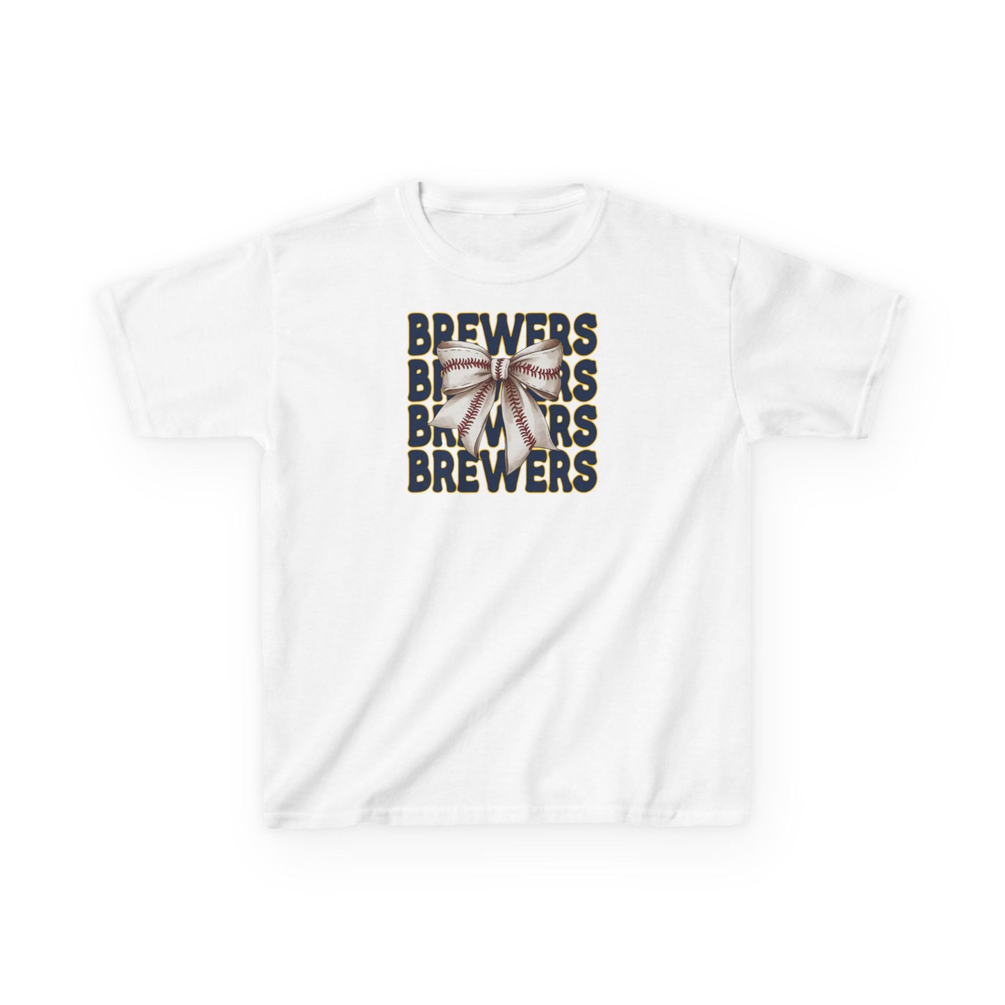 Brewers Bow Kids Tee