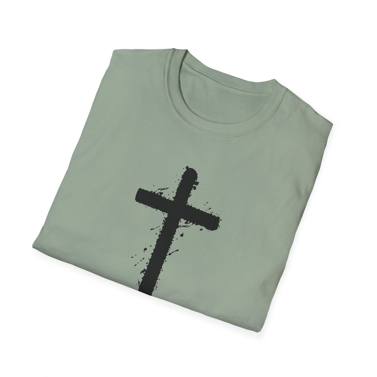 Black Cross Graphic Unisex T-Shirt