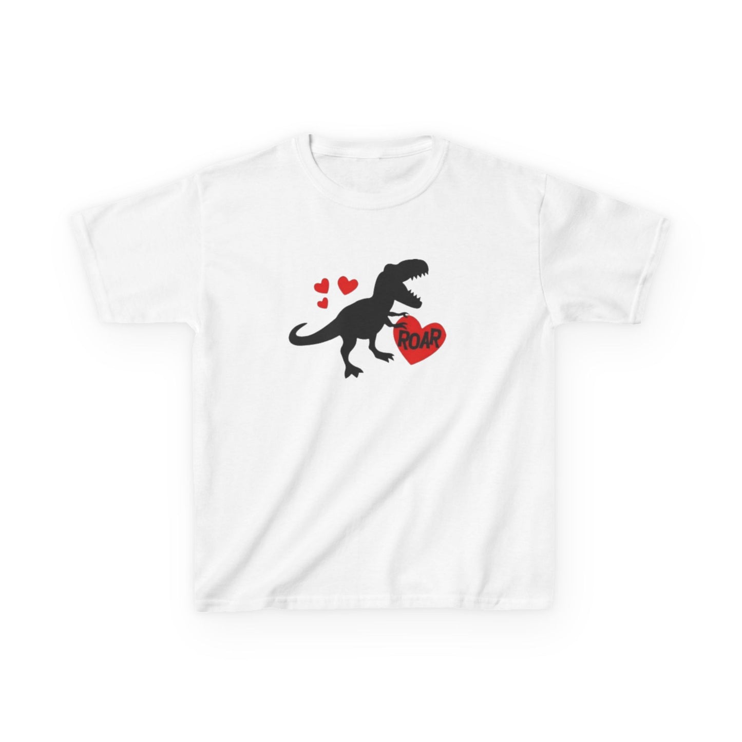 Kids Dino 'Roar' Heart T-Shirt