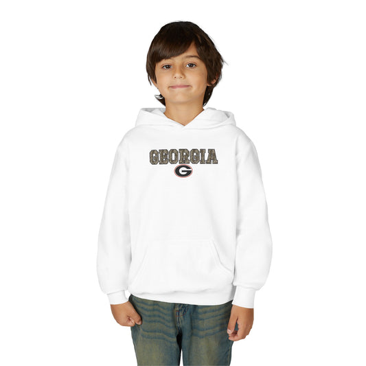Camo Georgia G Youth Hoodie