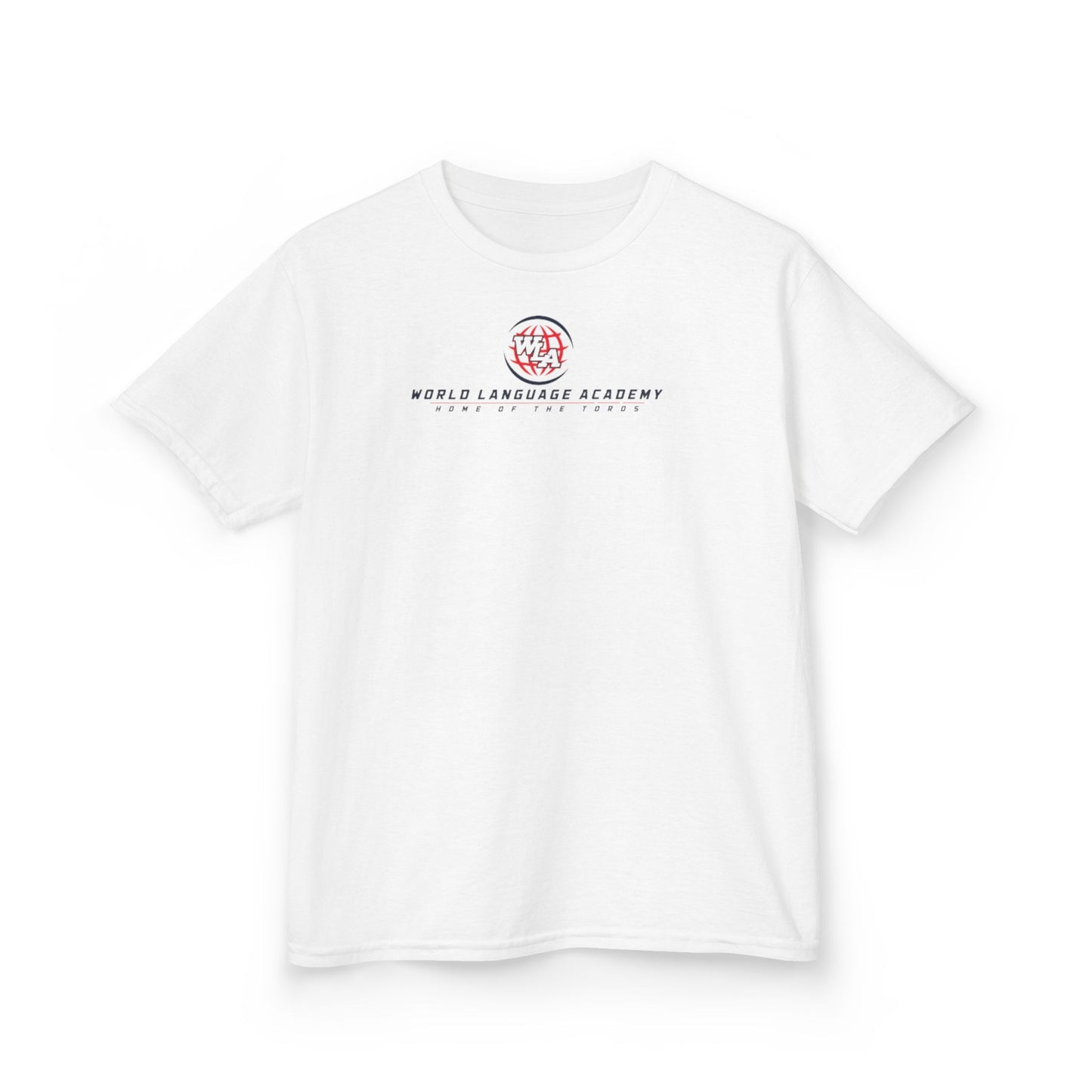 Kids Tee — World Language Academy Logo Shirt