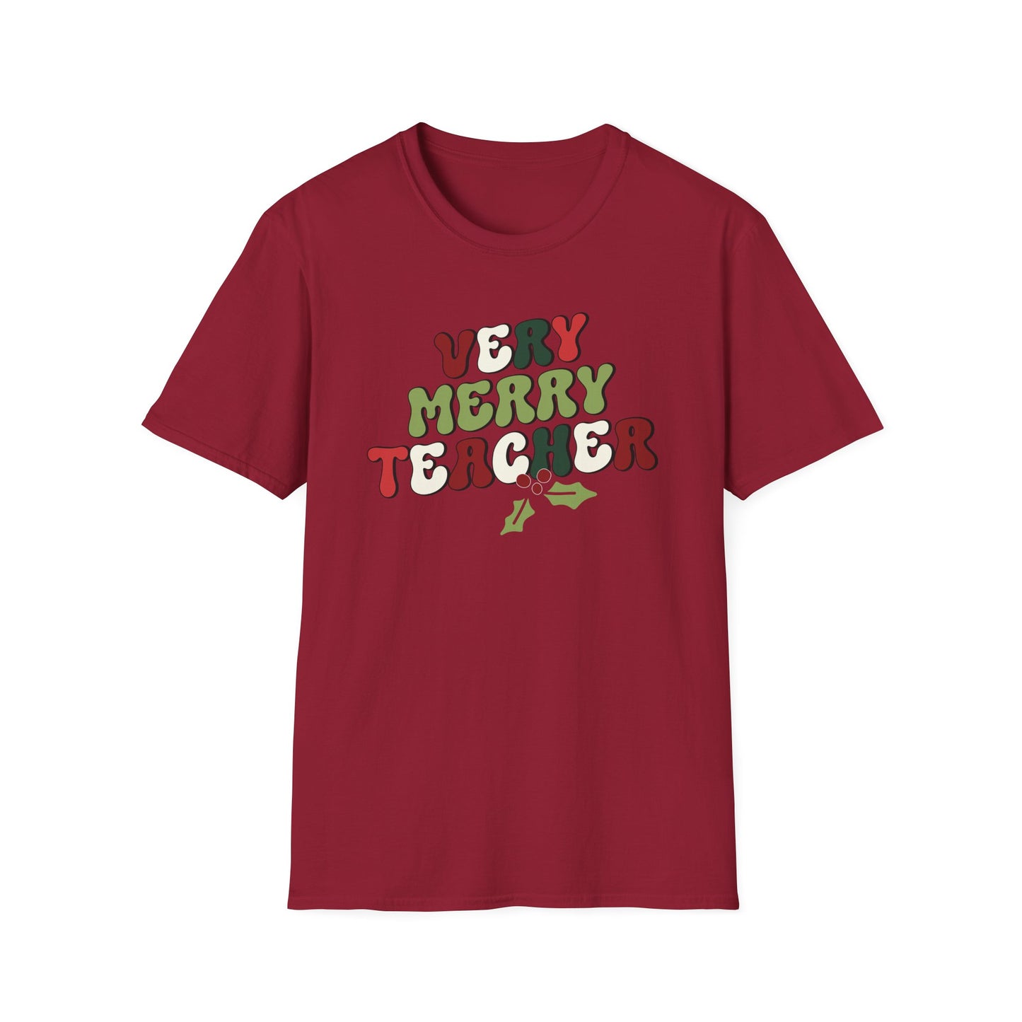 Very Merry Teacher T-Shirt