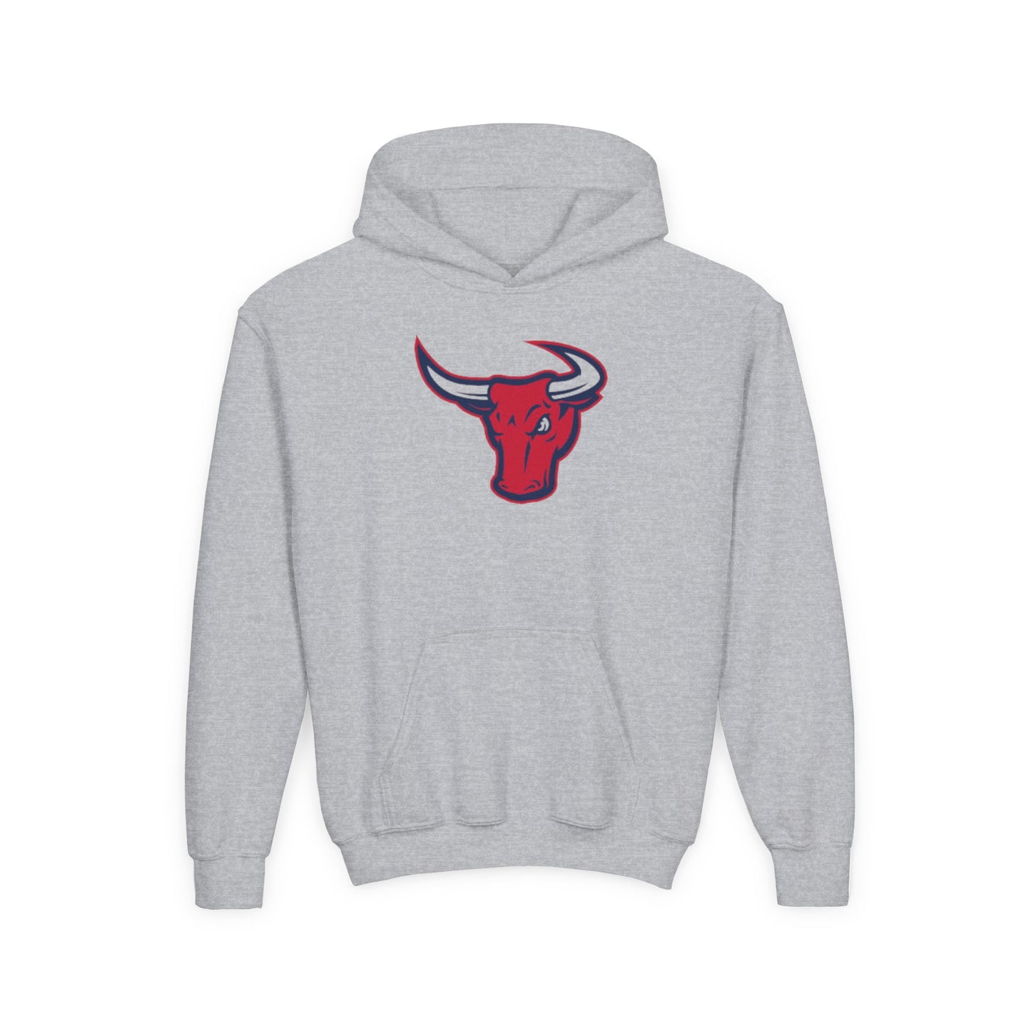 Youth Hoodie – WLA Red Bull Mascot
