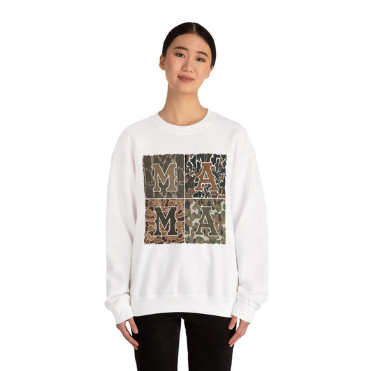 Camo Mama Block Sweatshirt