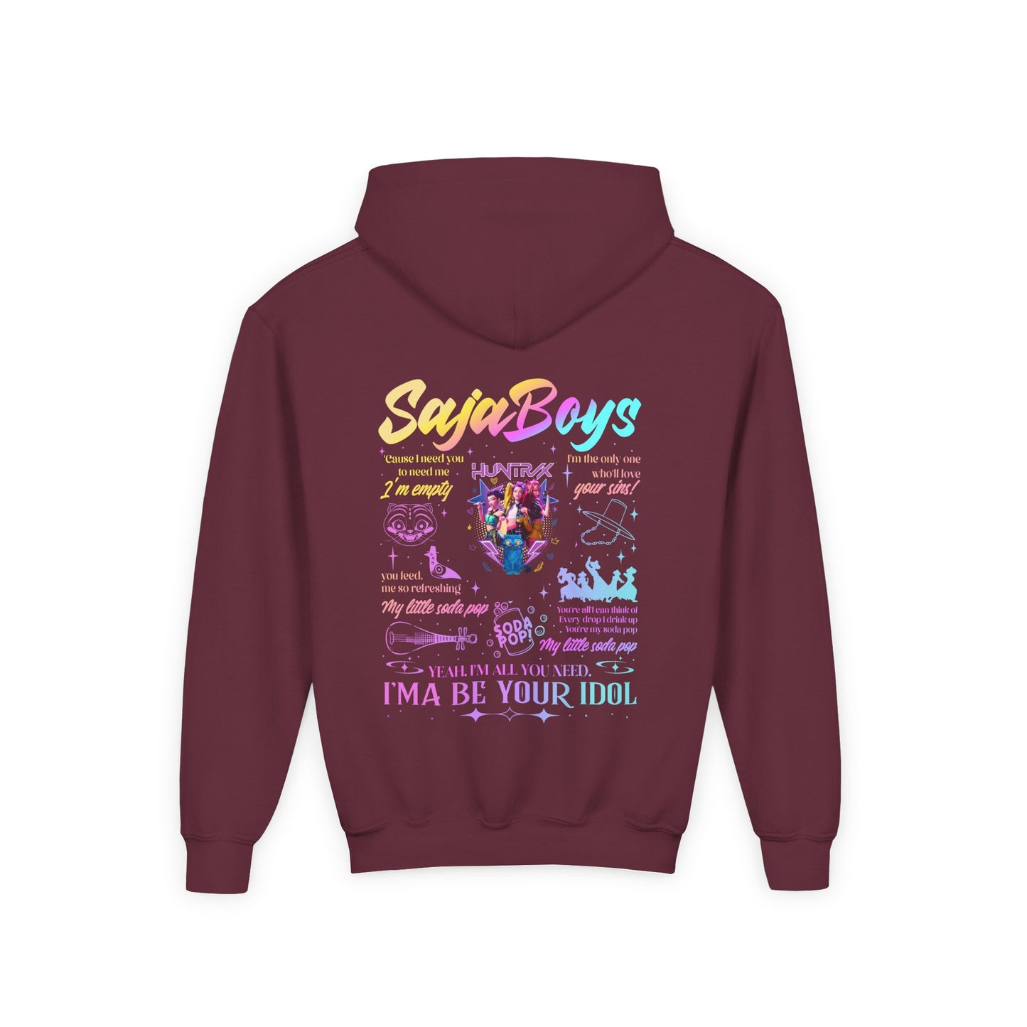 Kpop double sided Youth Hoodie