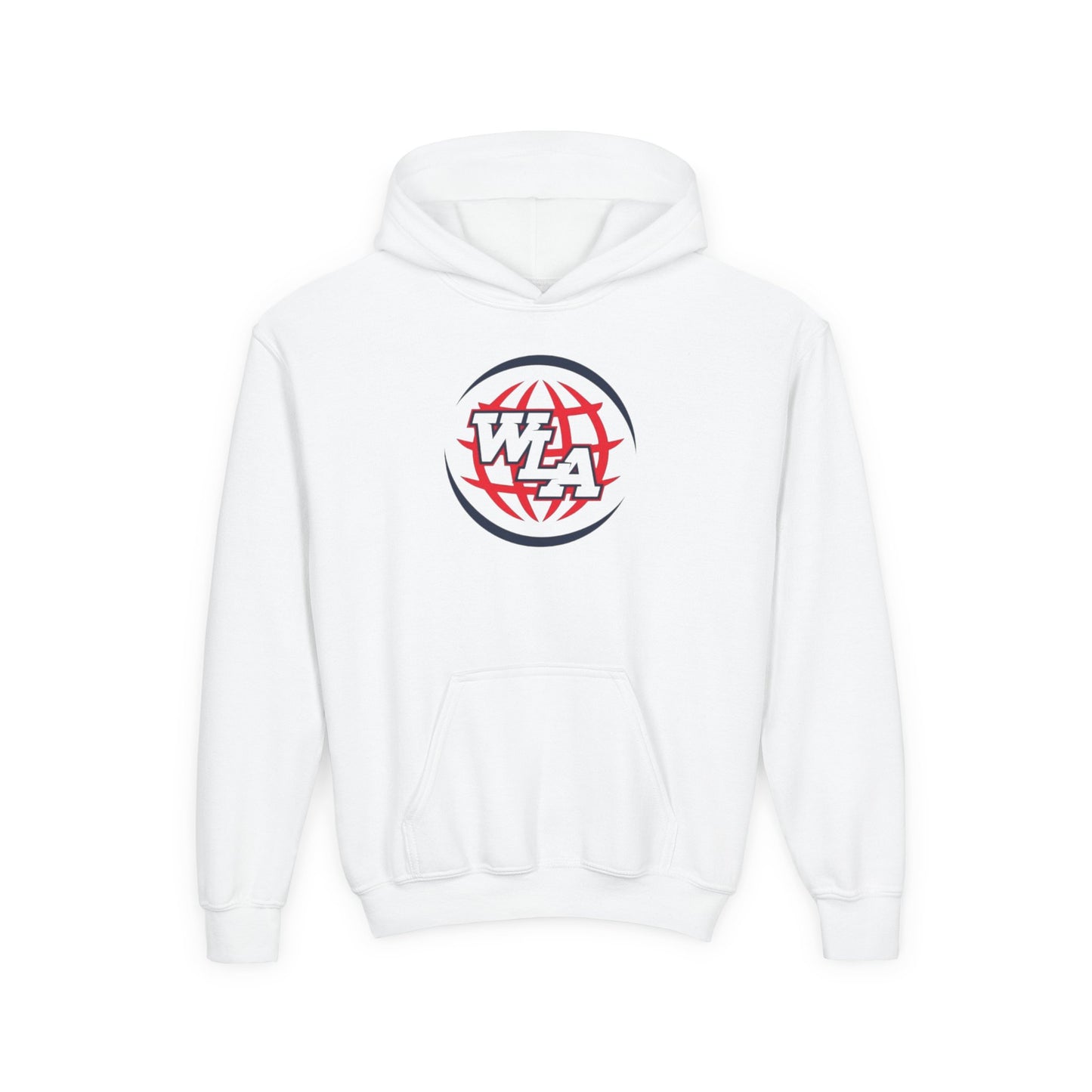 Youth Hoodie with WLA Globe Logo