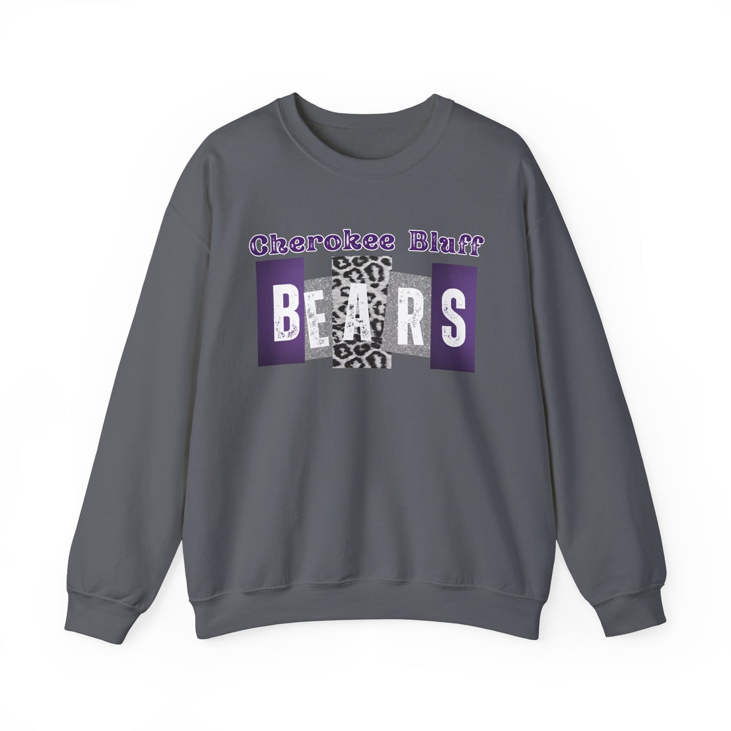 CB Bears Block Letters Crewneck Sweatshirt