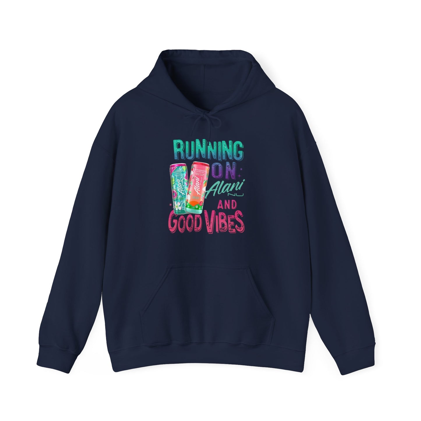 Running on Alani and Good Vibes Hoodie