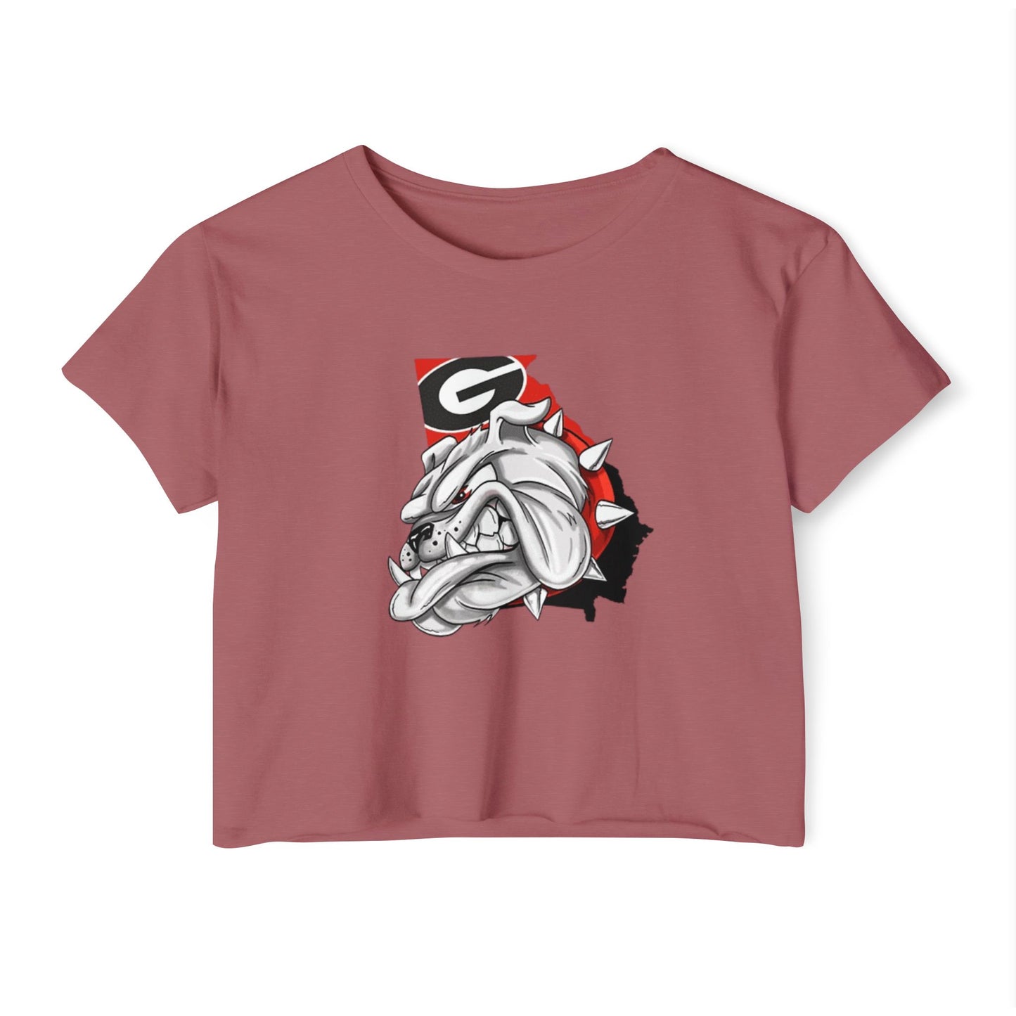 Georgia Bulldogs Crop Top