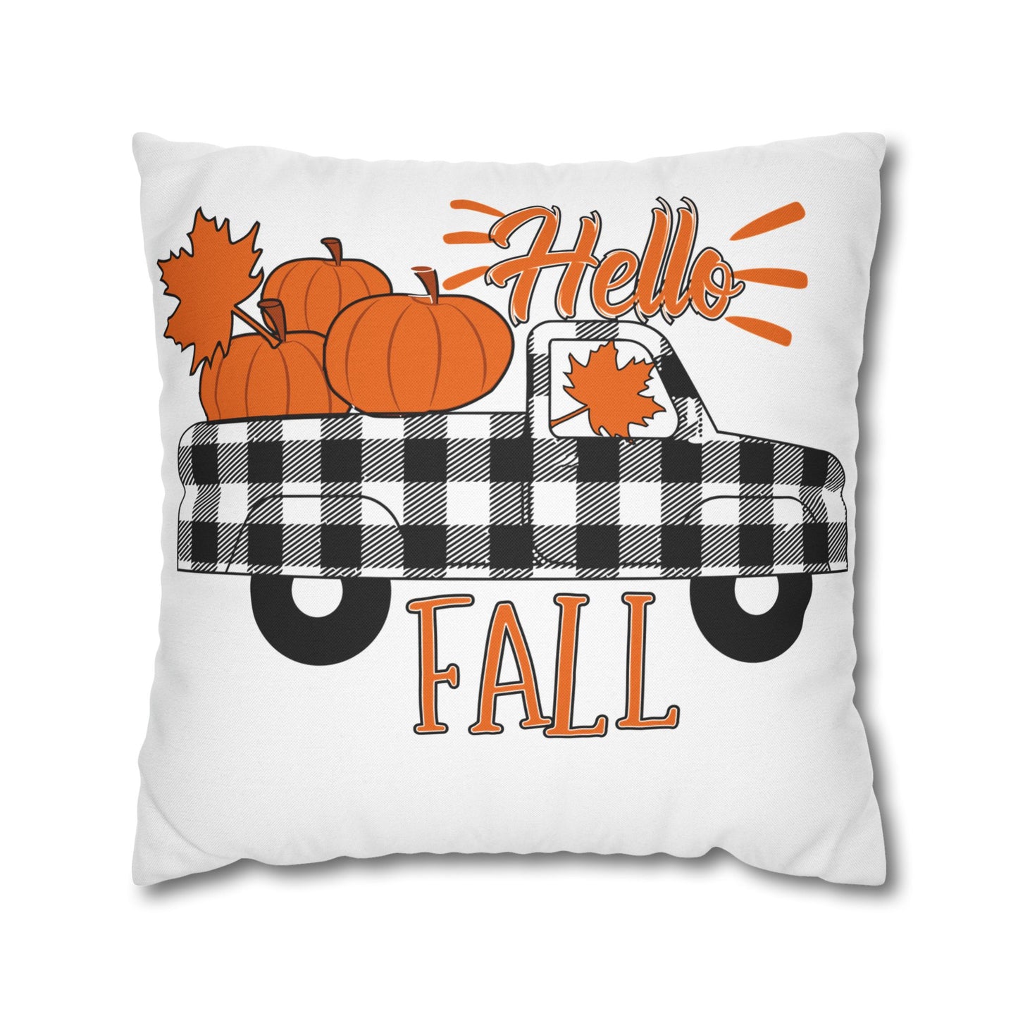 Double Sided Fall/Halloween Decorative Pillowcase