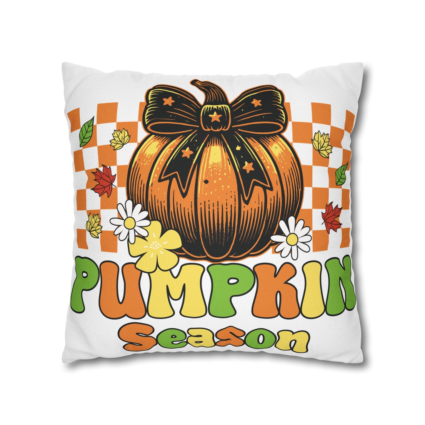 Double Sided Fall/Halloween Decorative Pillowcase