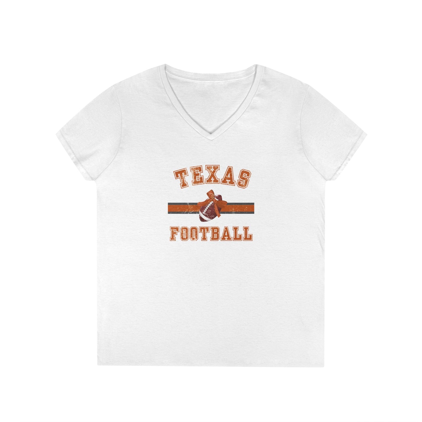 Texas Football V-Neck T-Shirt