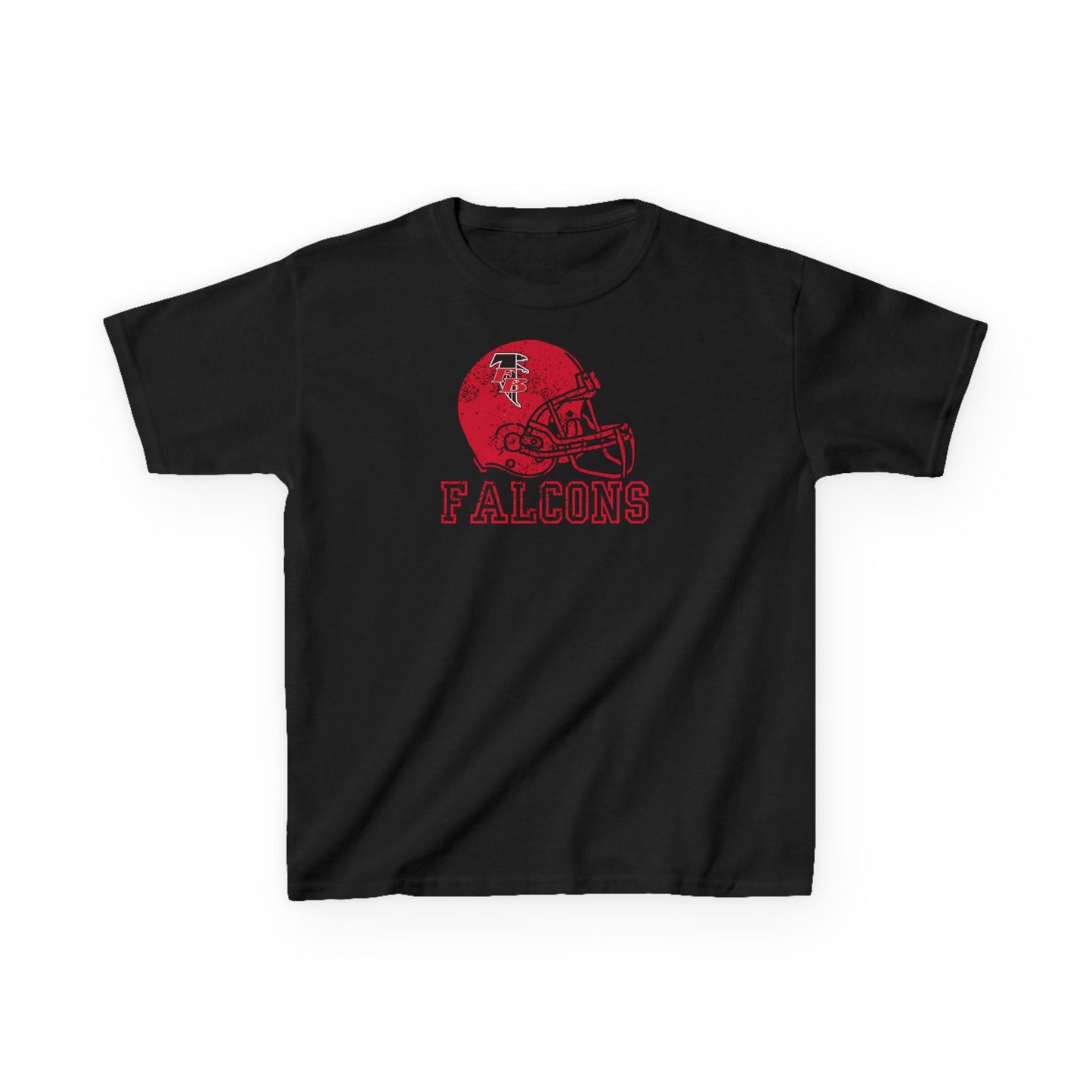 FB Falcons Helmet Youth Tee