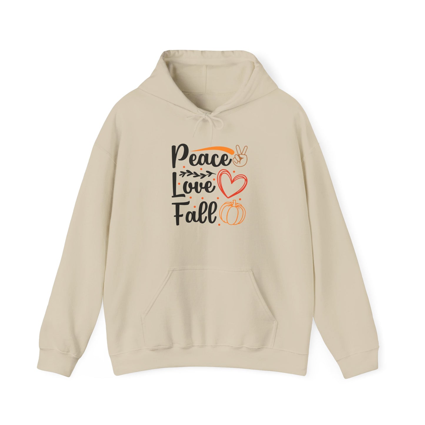 Peace Love Fall Hoodie