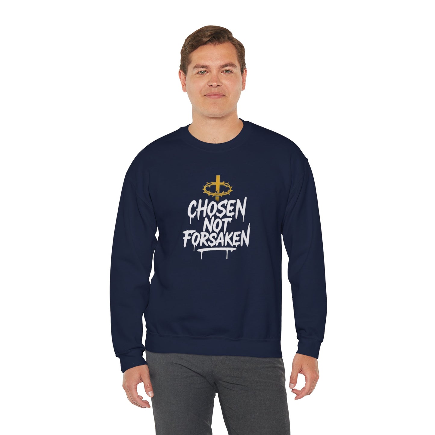 Chosen, Not Forsaken Unisex Crewneck Sweatshirt