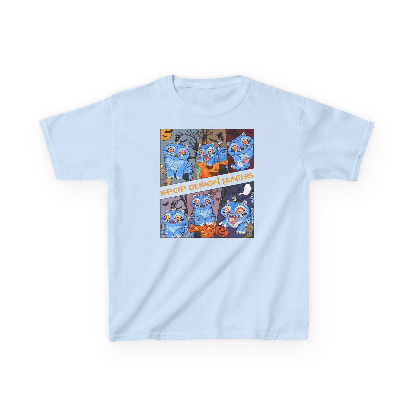 K-Pop Demon Hunters Halloween Kids Tee