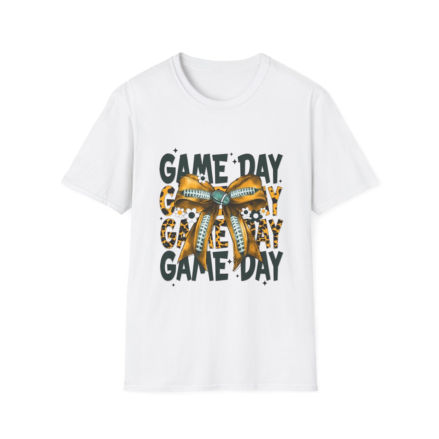 Green Bay Game Day Bow Softstyle T-Shirt