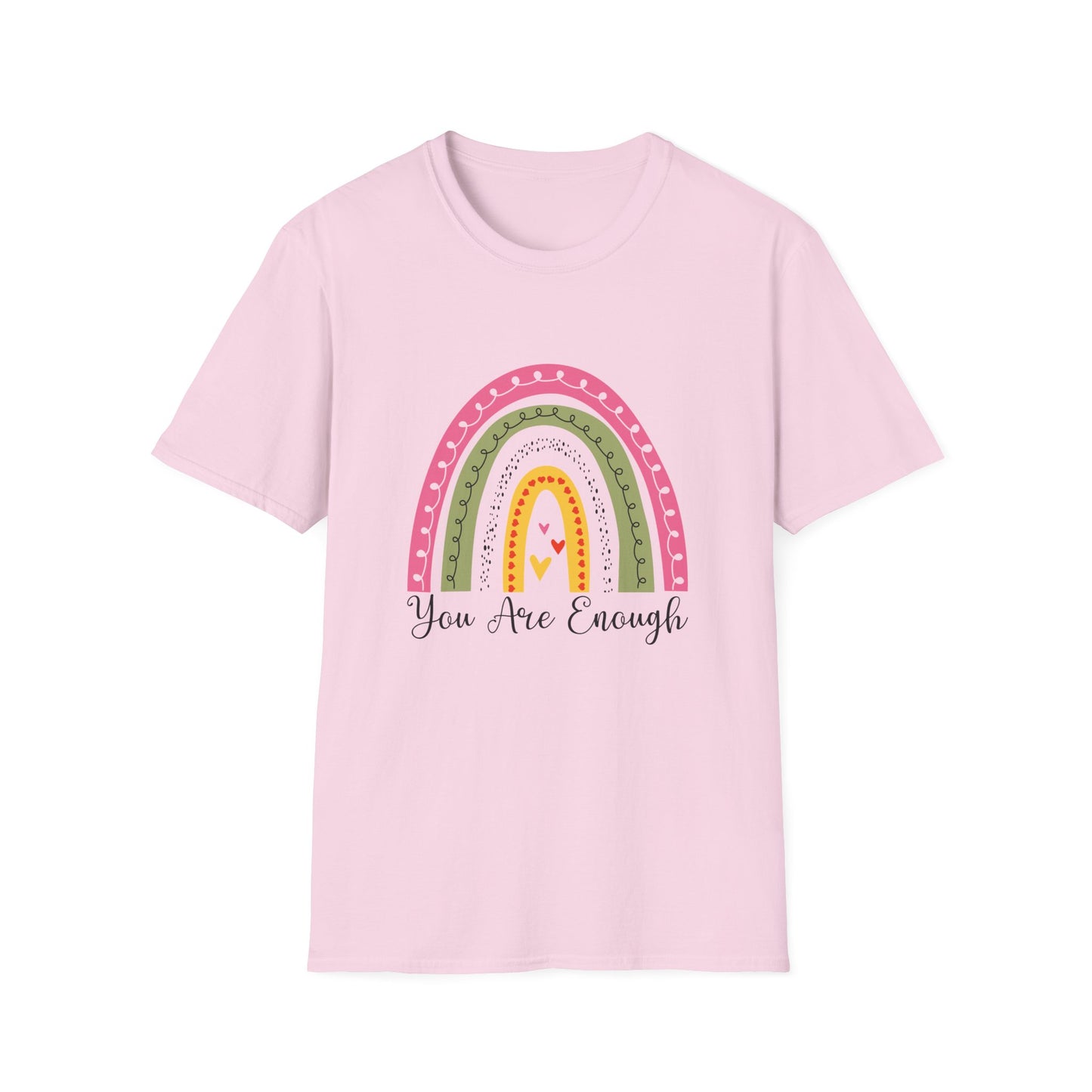 You Are Enough Rainbow T-Shirt