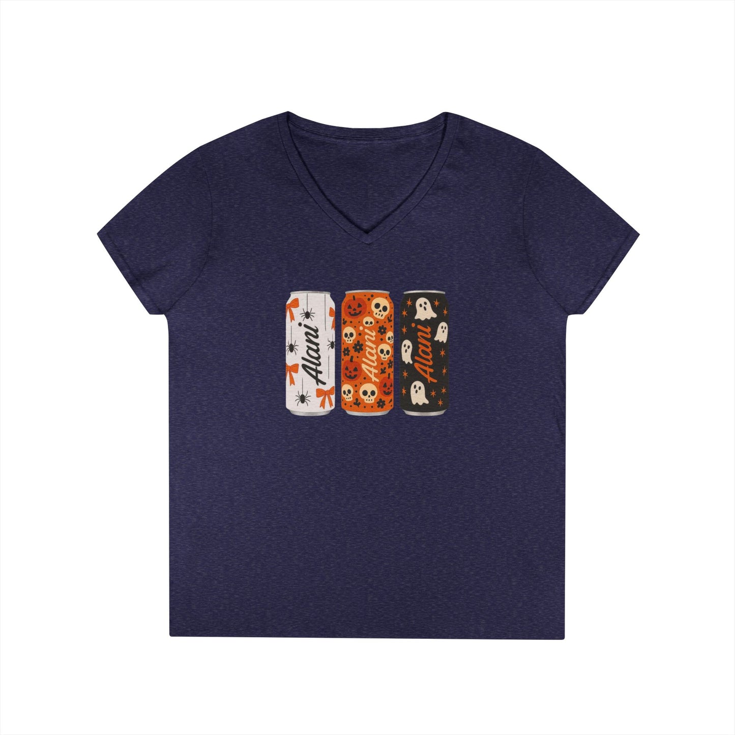 Halloween Alani Can V-Neck T-Shirt
