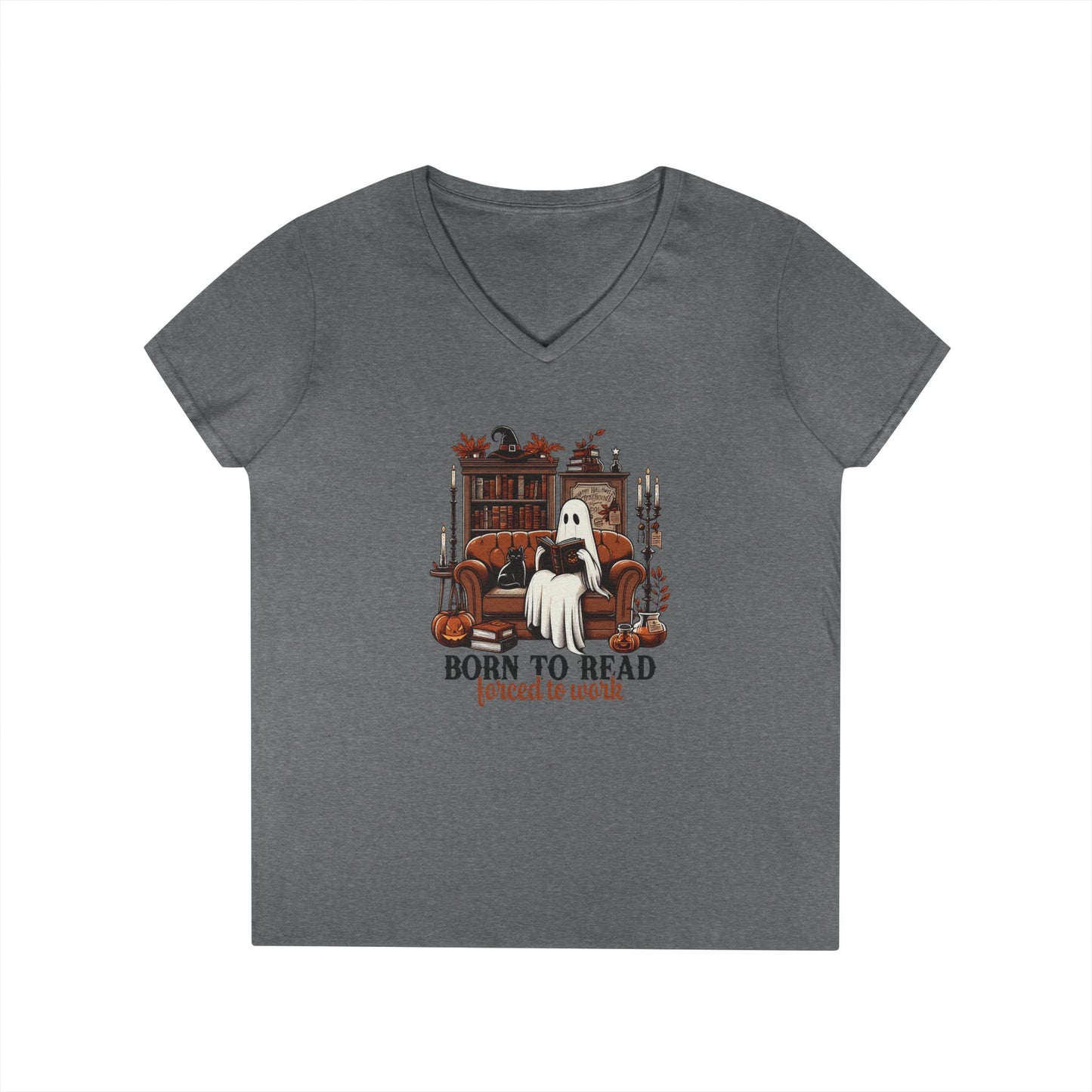Forced to Work V-Neck T-Shirt