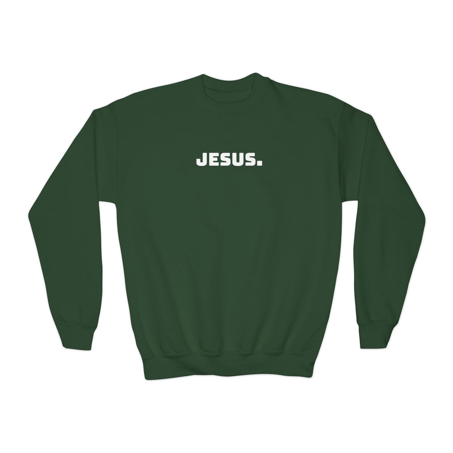 Youth JESUS. Crewneck Sweatshirt
