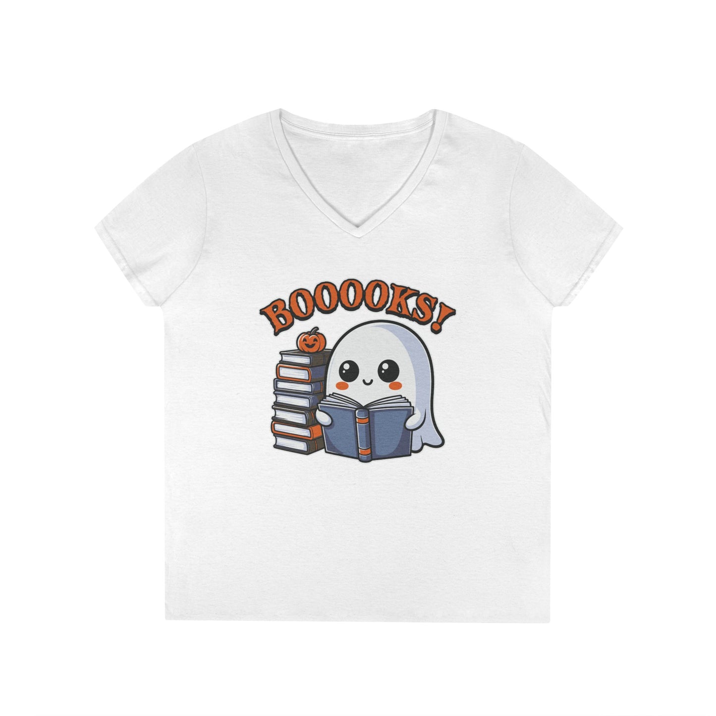 Booooks V-Neck T-Shirt