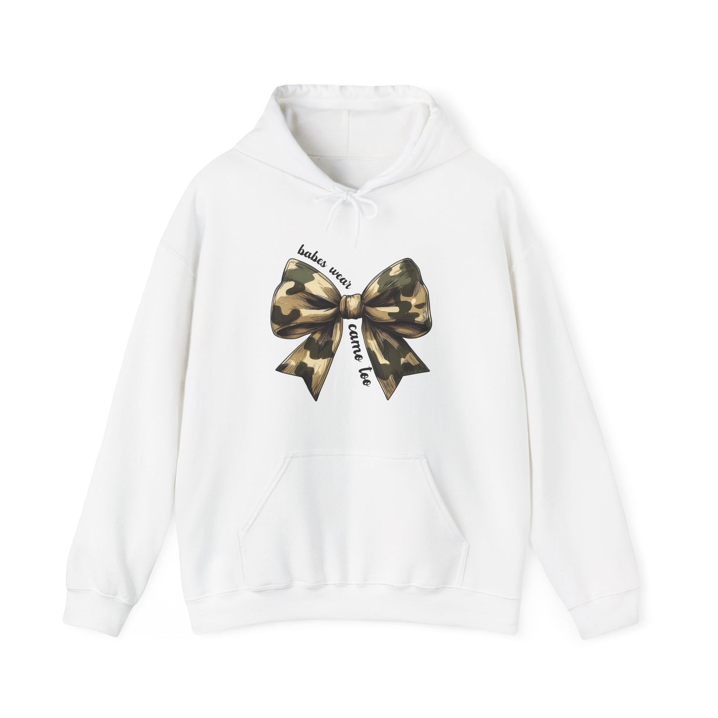 Babes Wear Camo Too Hoodie