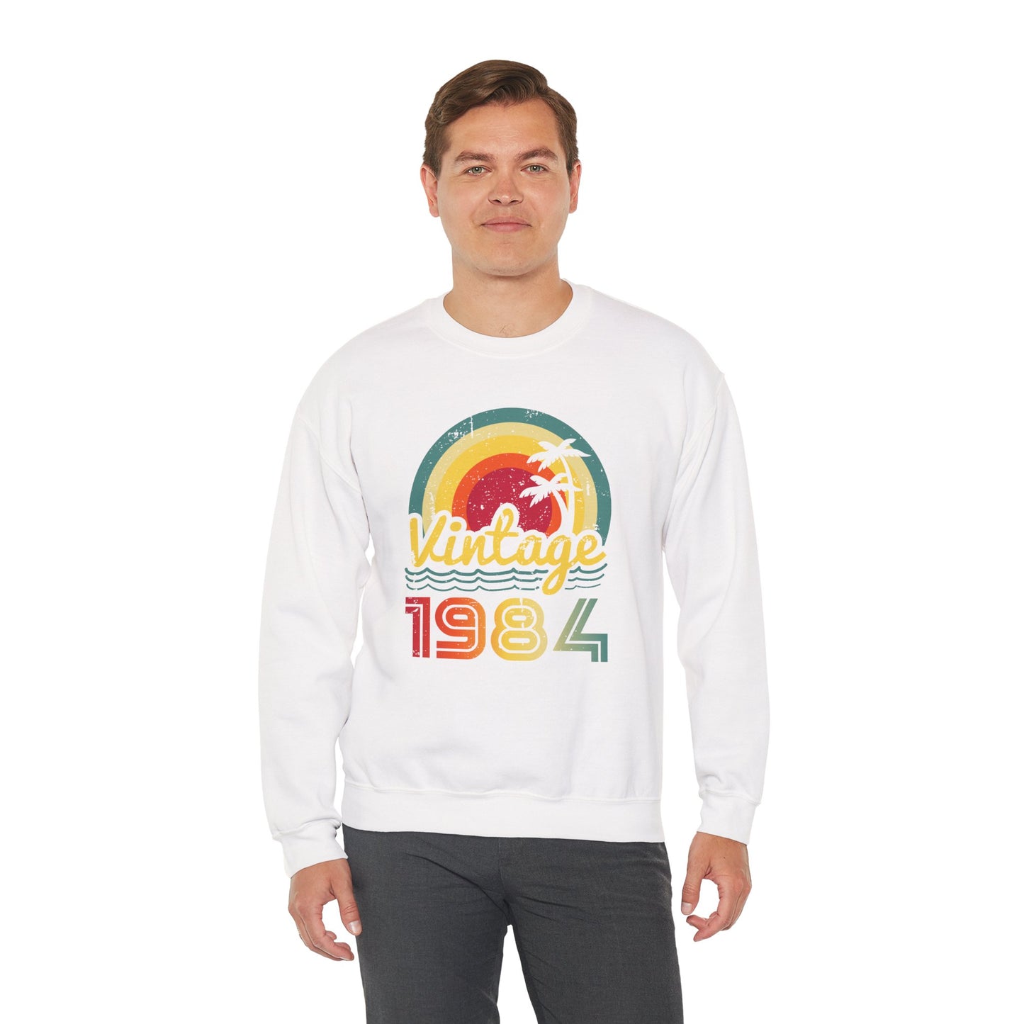 Vintage Birthyear Crewneck Sweatshirt