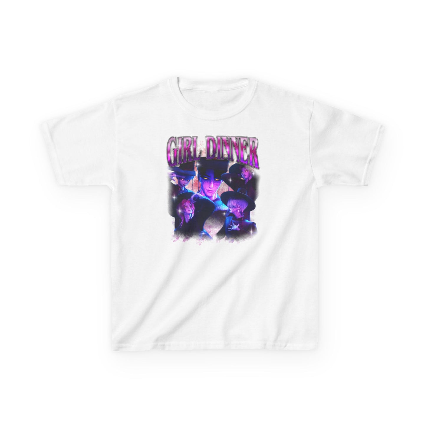 Kids Kpop Girl Dinner Tee