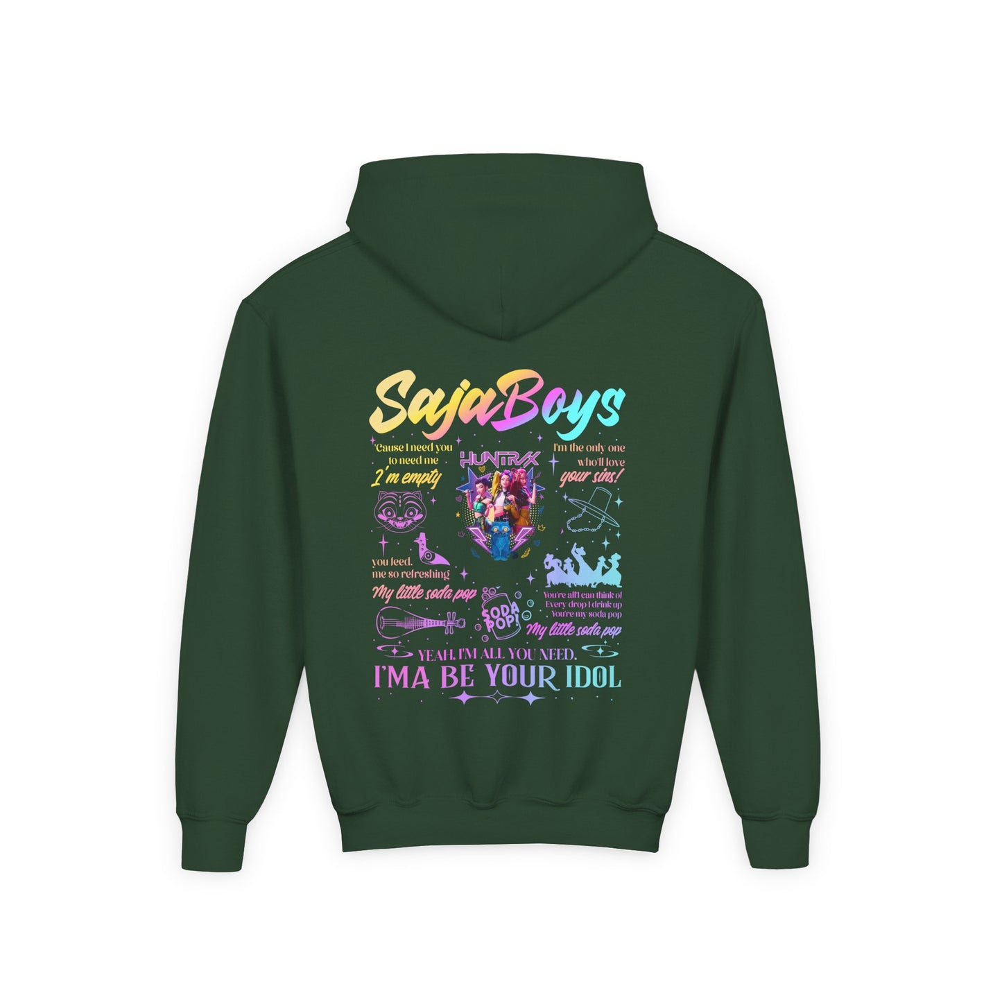 Kpop double sided Youth Hoodie