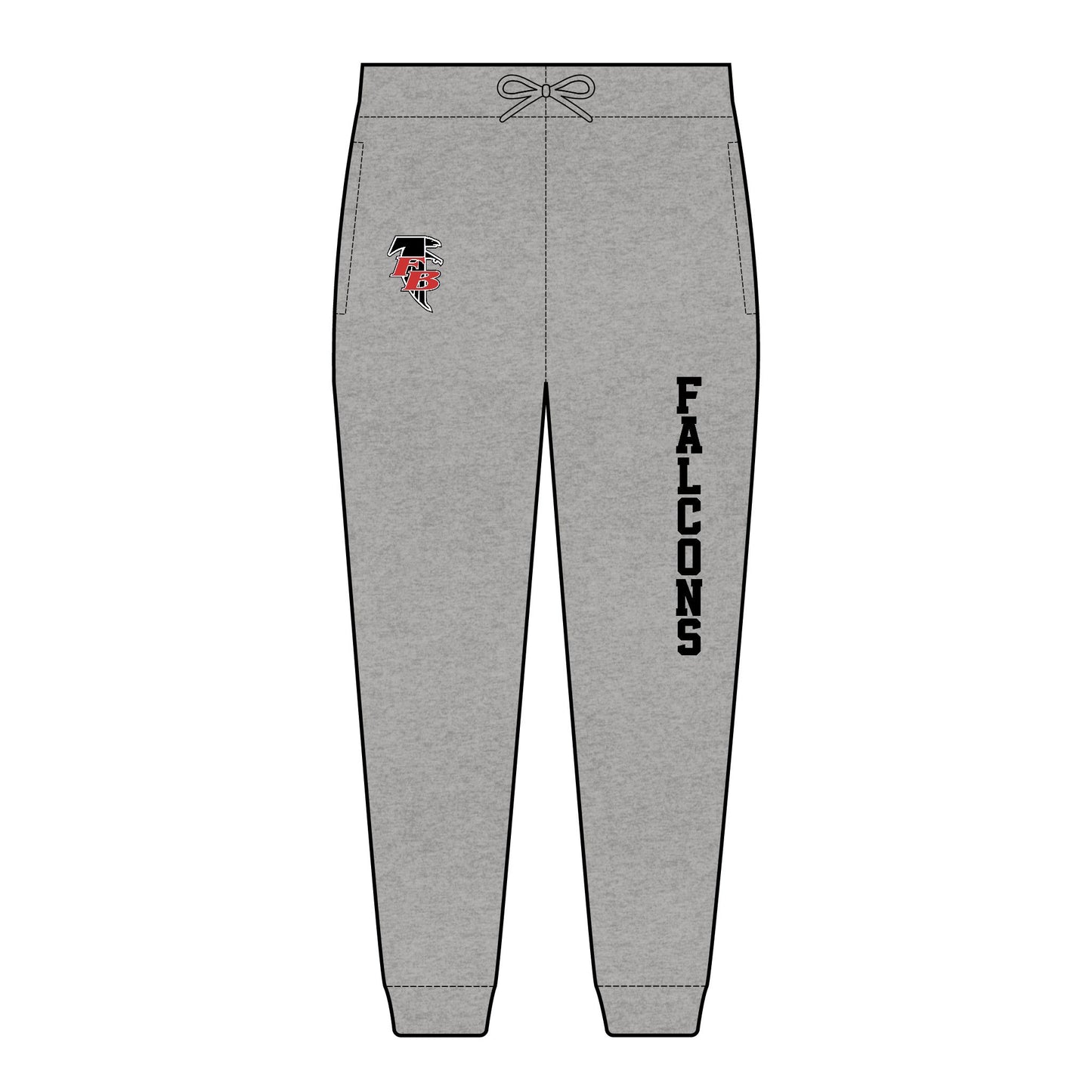 Falcon Embroidered Joggers