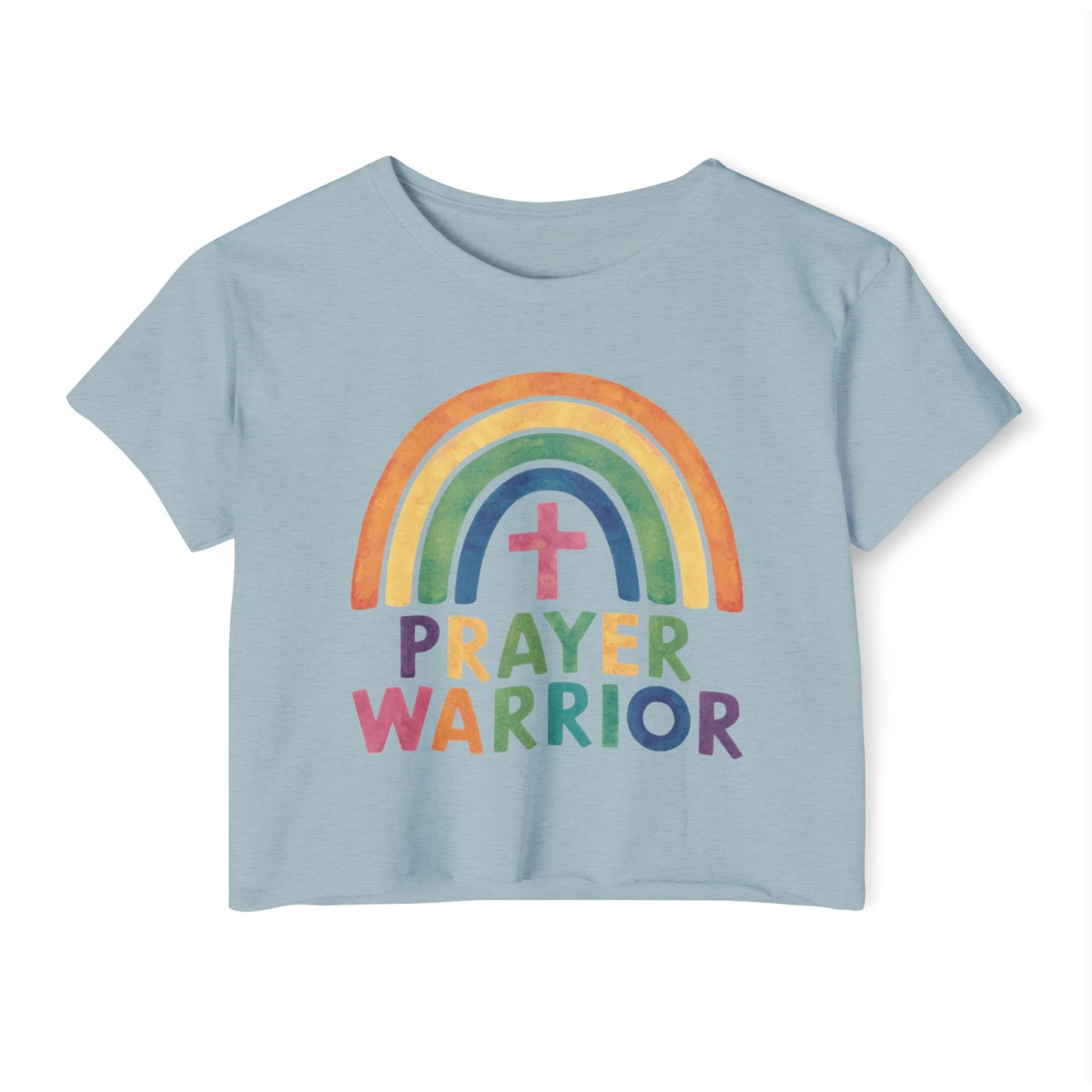 Prayer Warrior Crop Top