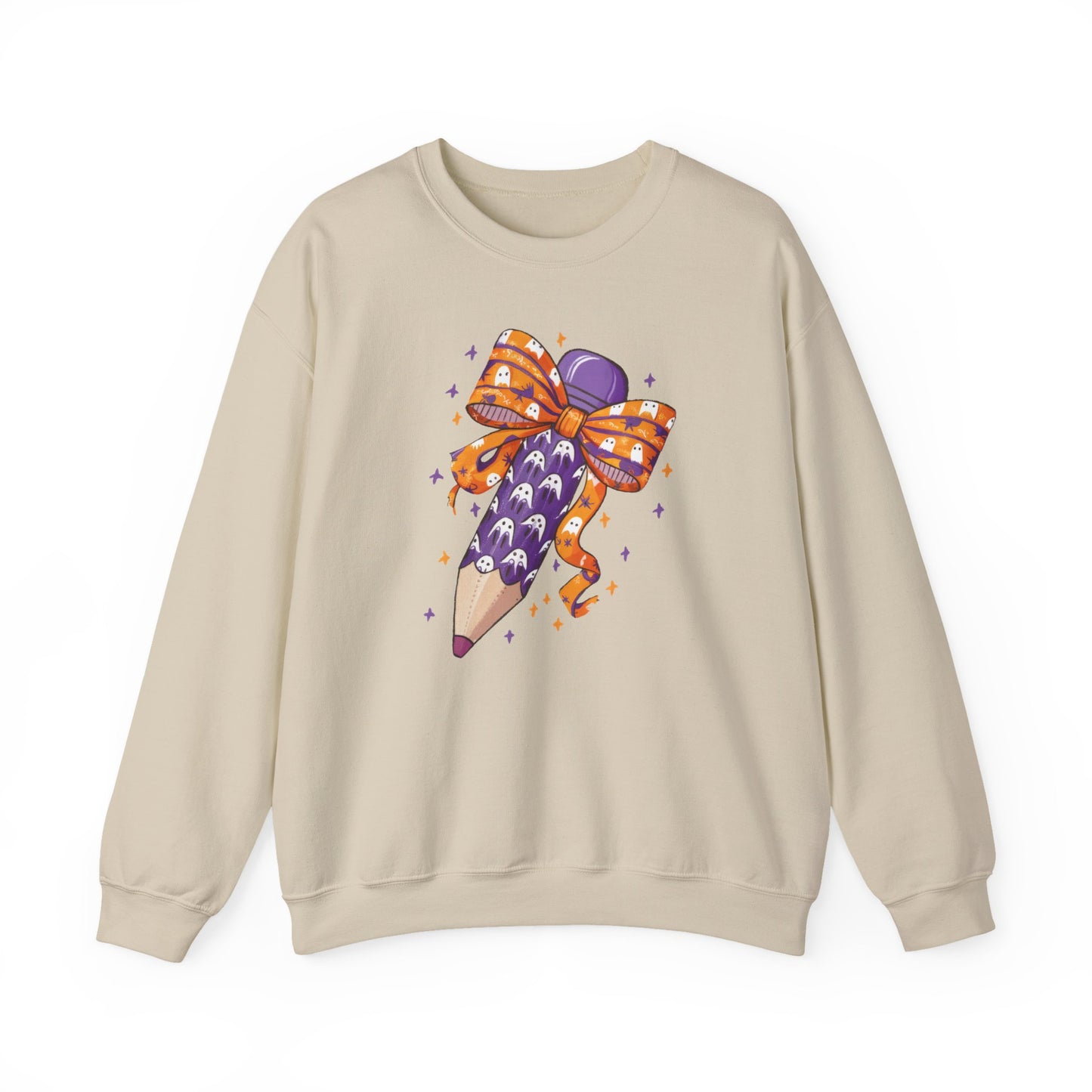 Halloween Pencil Crewneck Sweatshirt