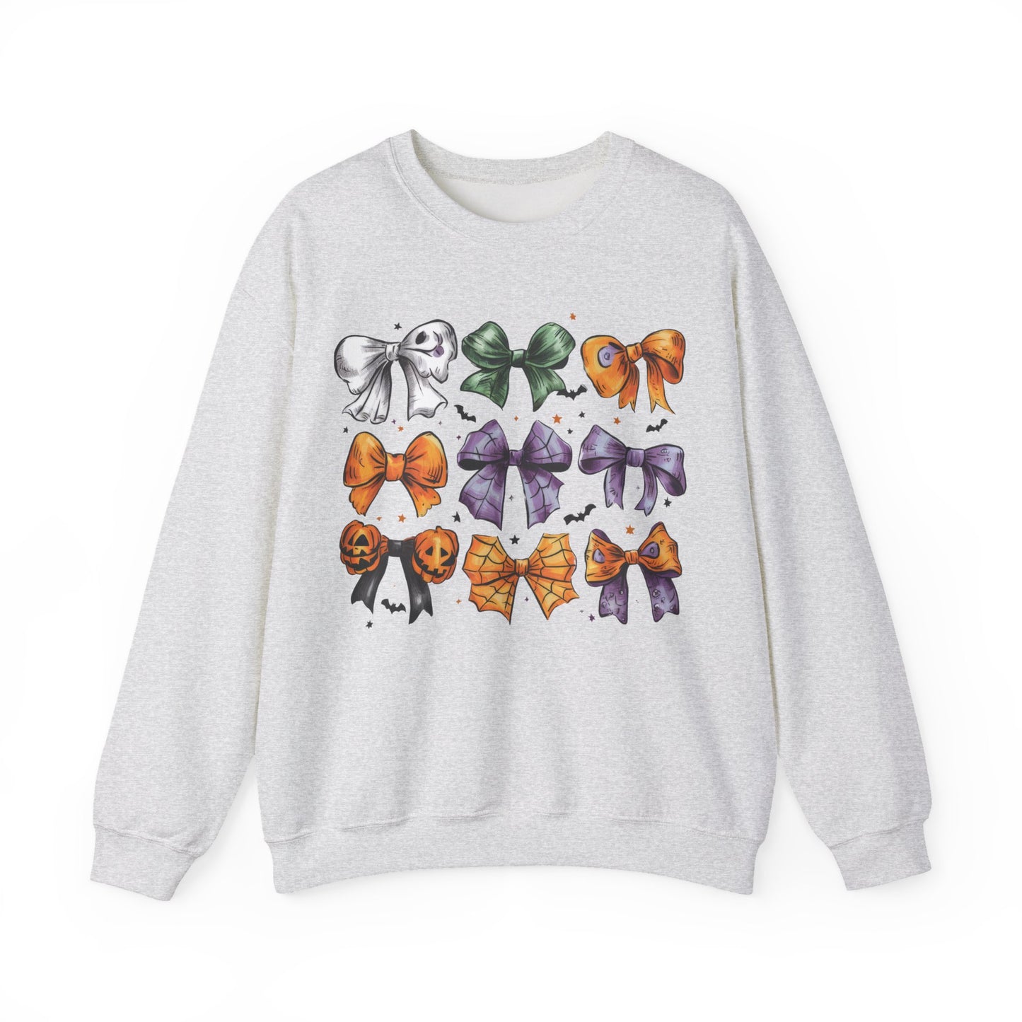 Halloween Bow Crewneck Sweatshirt
