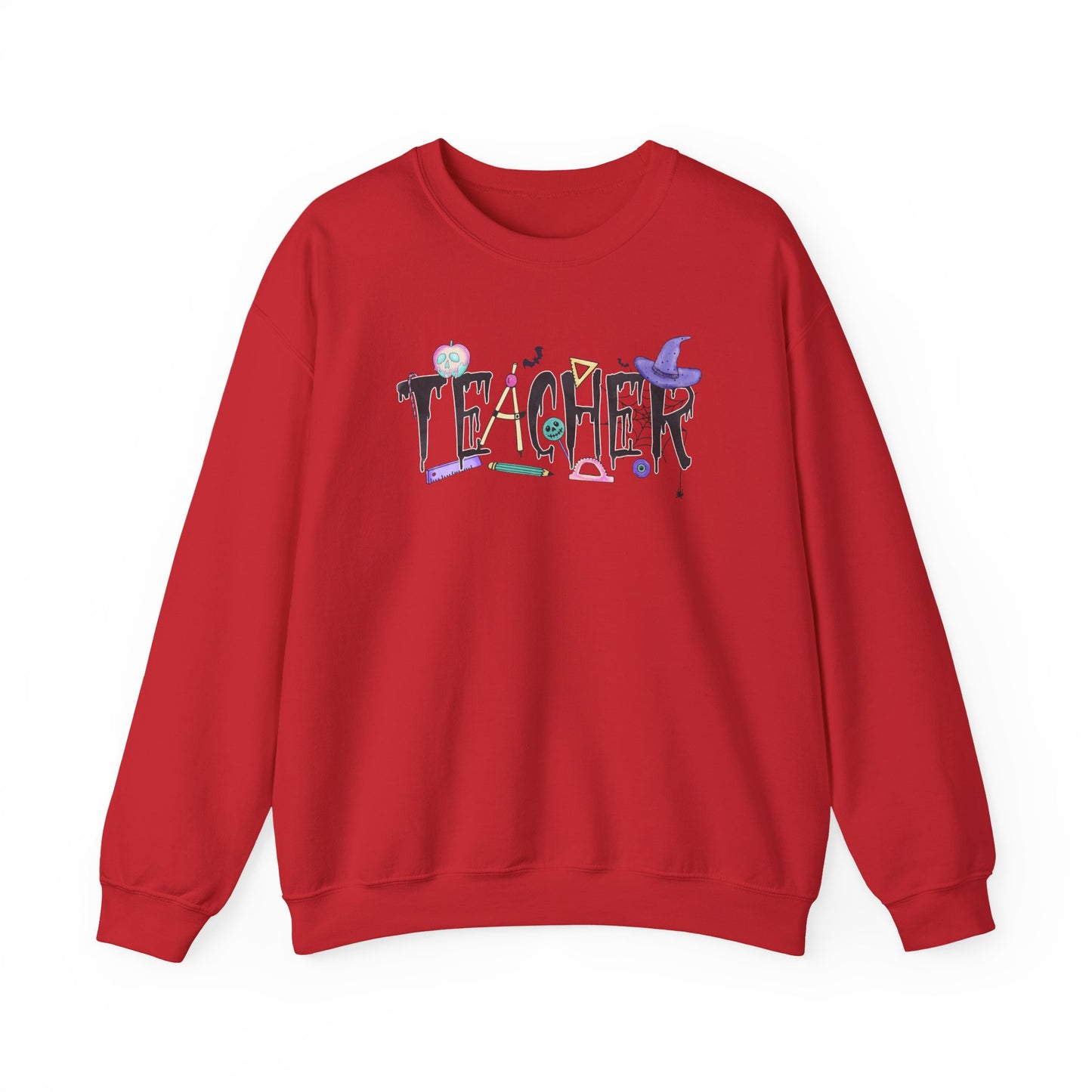 Halloween Teacher Crewneck Sweatshirt