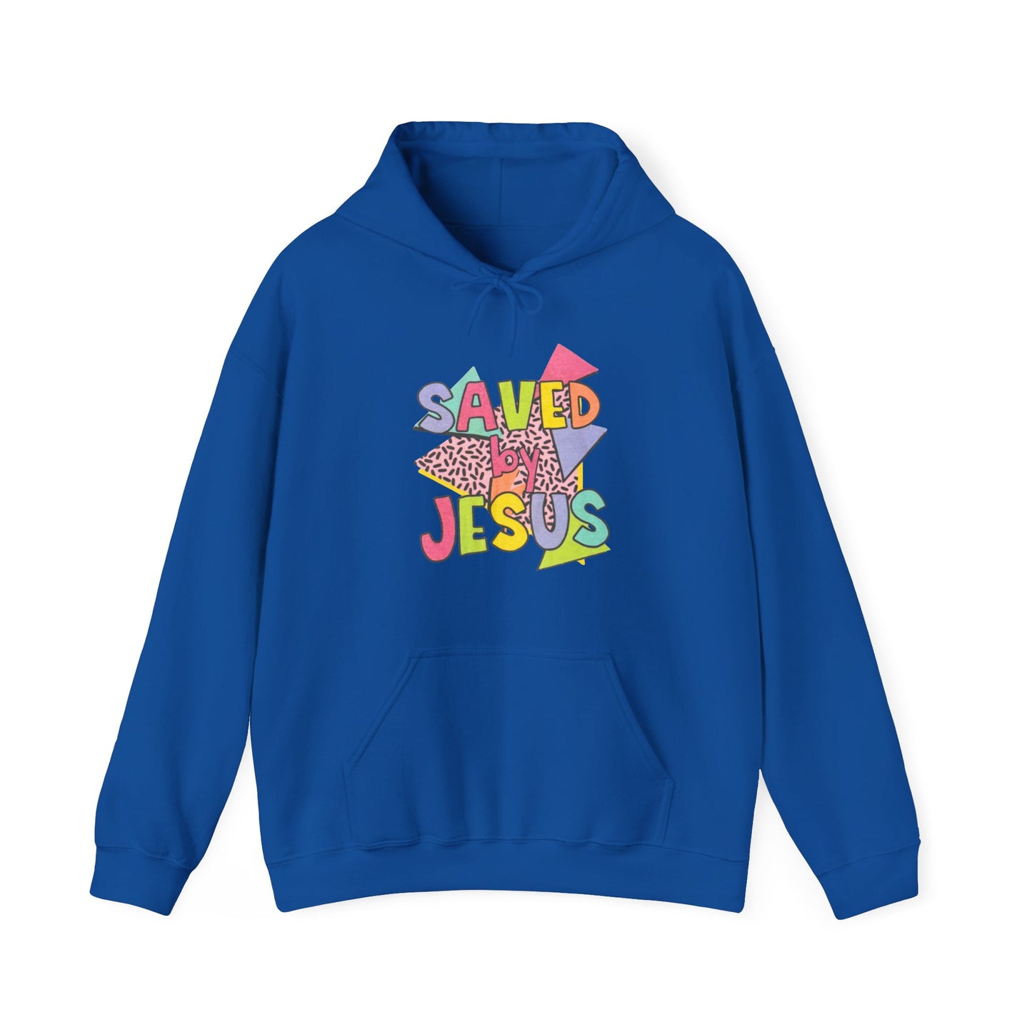 Retro Saved by Jesus Hoodie