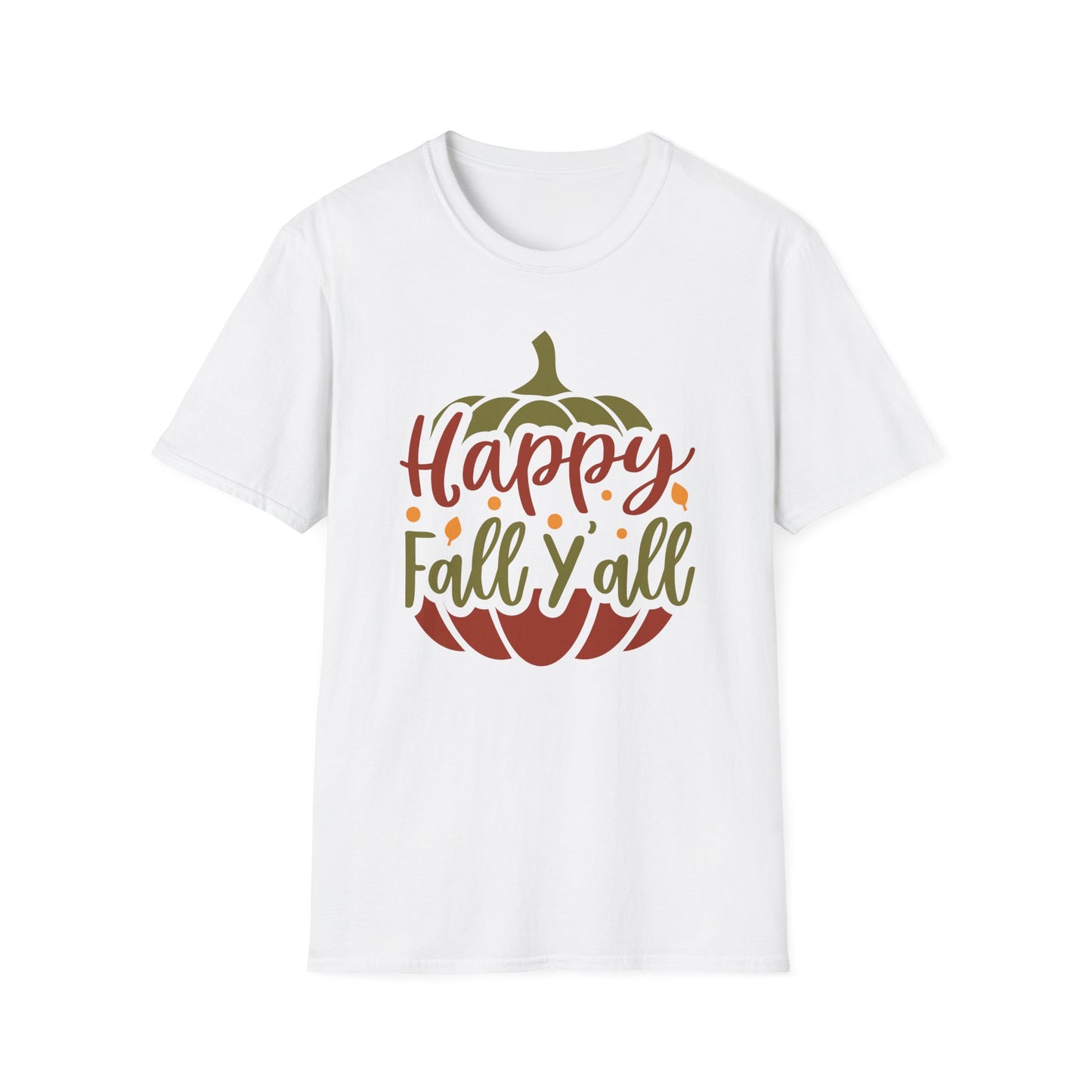 Happy Fall Y'all Pumpkin T-Shirt
