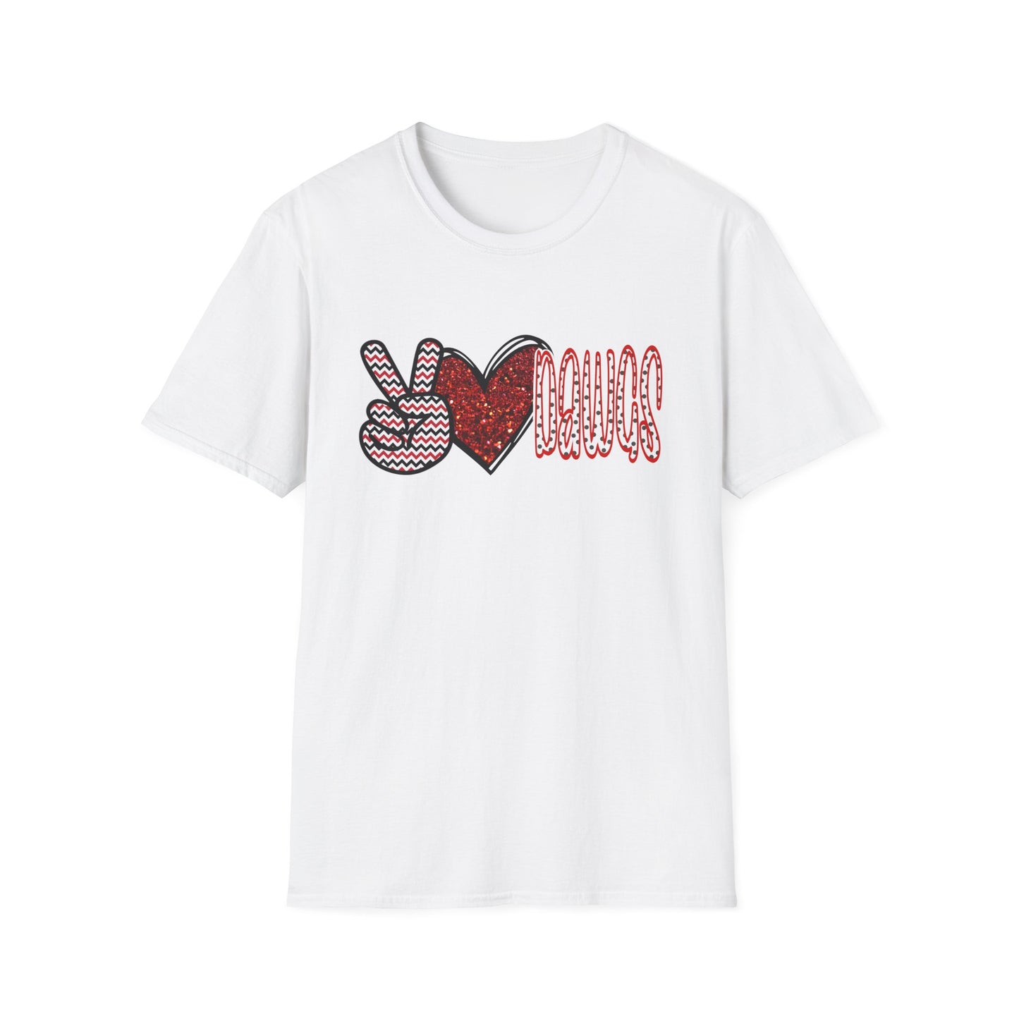 Peace, Love, Dawgs T-Shirt