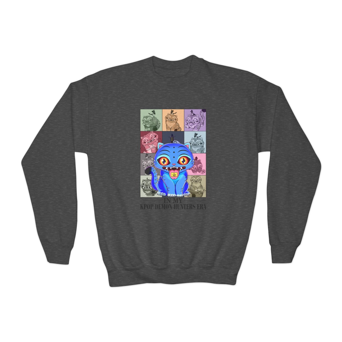 In my Kpop Era Youth Crewneck Sweatshirt