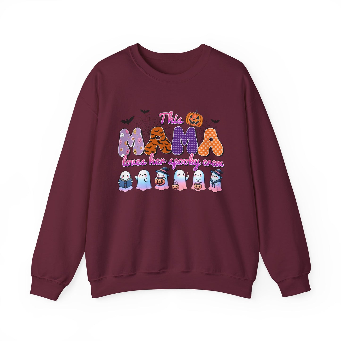 This Mama Loves Her Spooky Crew Sweatshirt