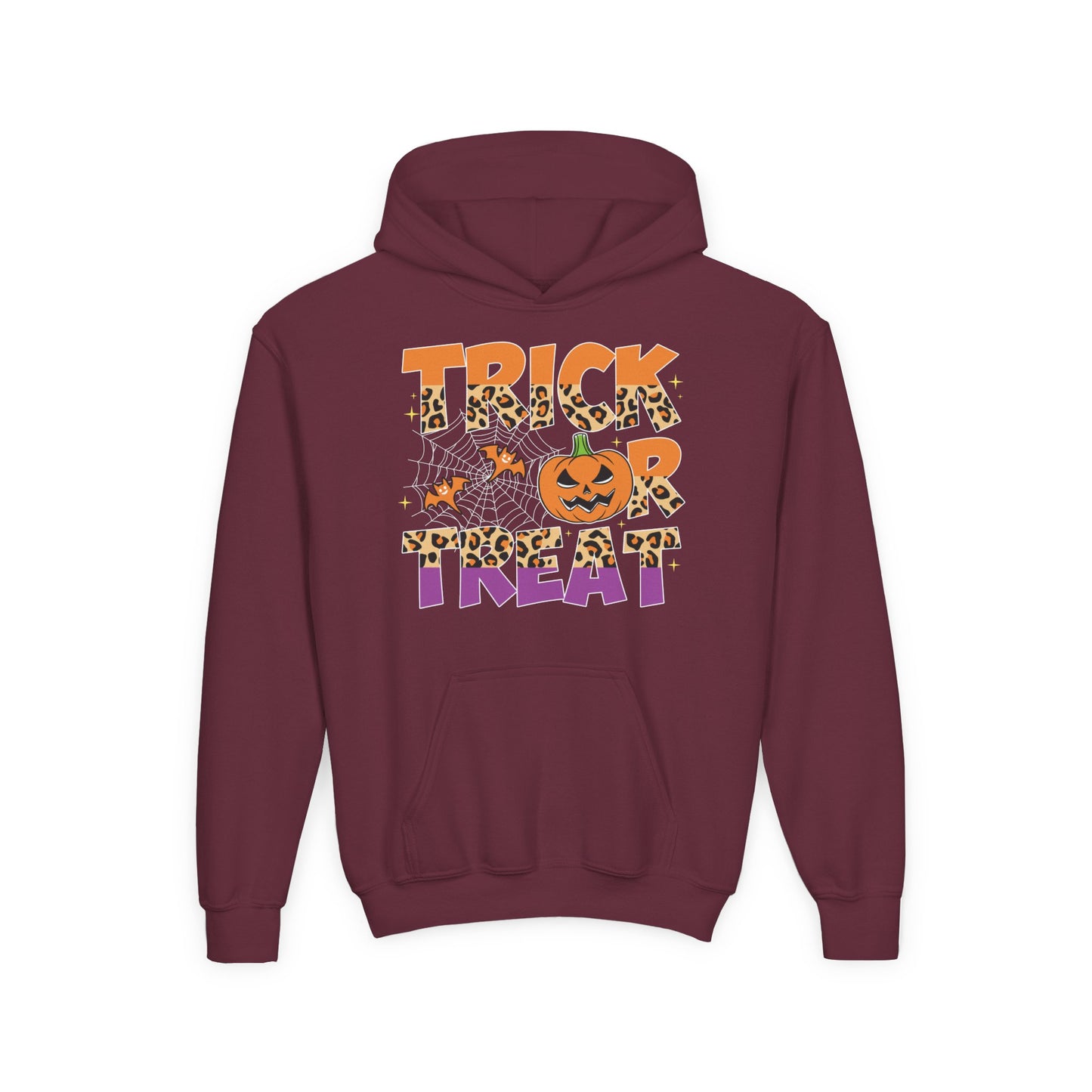 Youth Halloween Trick or Treat Hoodie