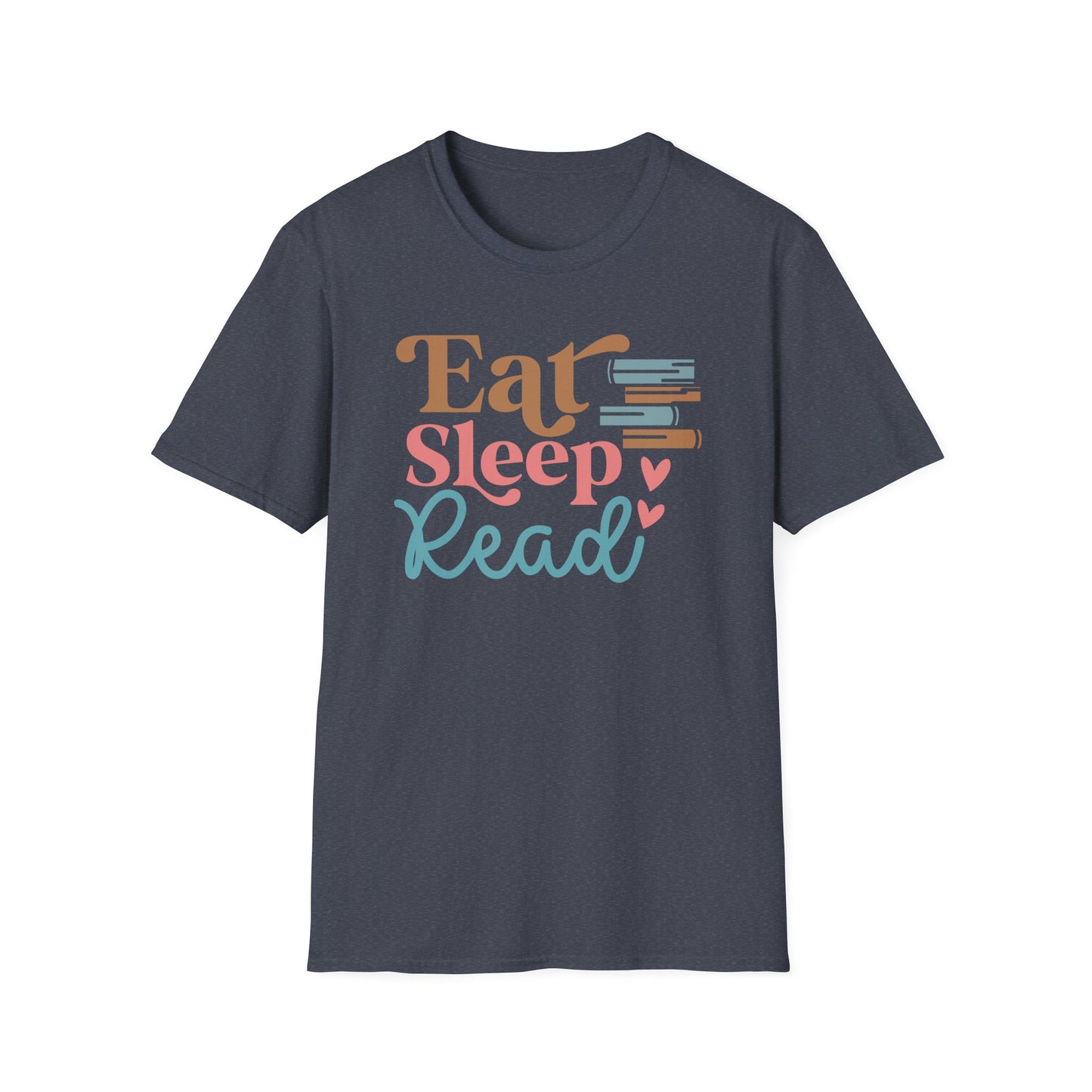 Eat Sleep Read Unisex Softstyle T-Shirt