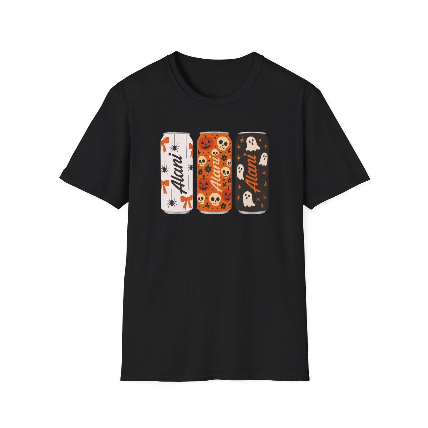 Halloween Alani Cans Unisex Softstyle T-Shirt