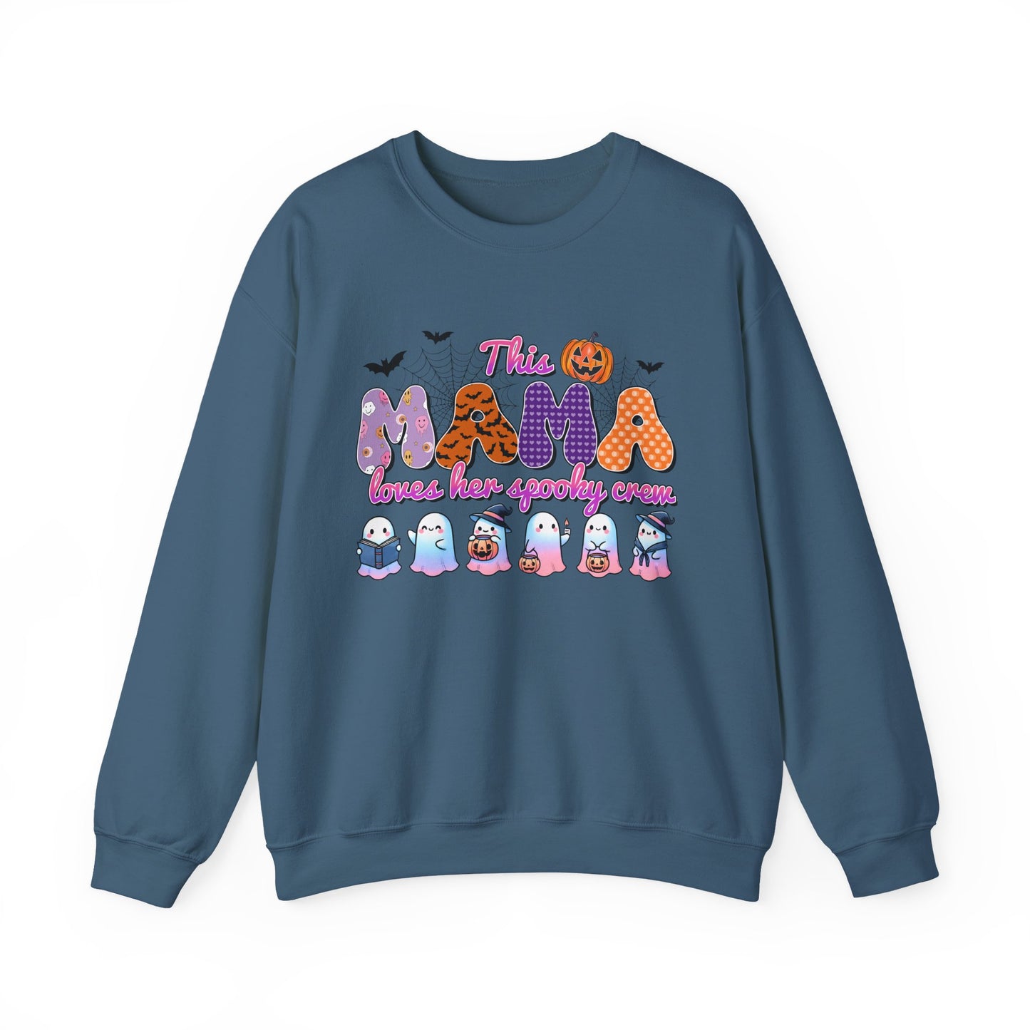 This Mama Loves Her Spooky Crew Sweatshirt