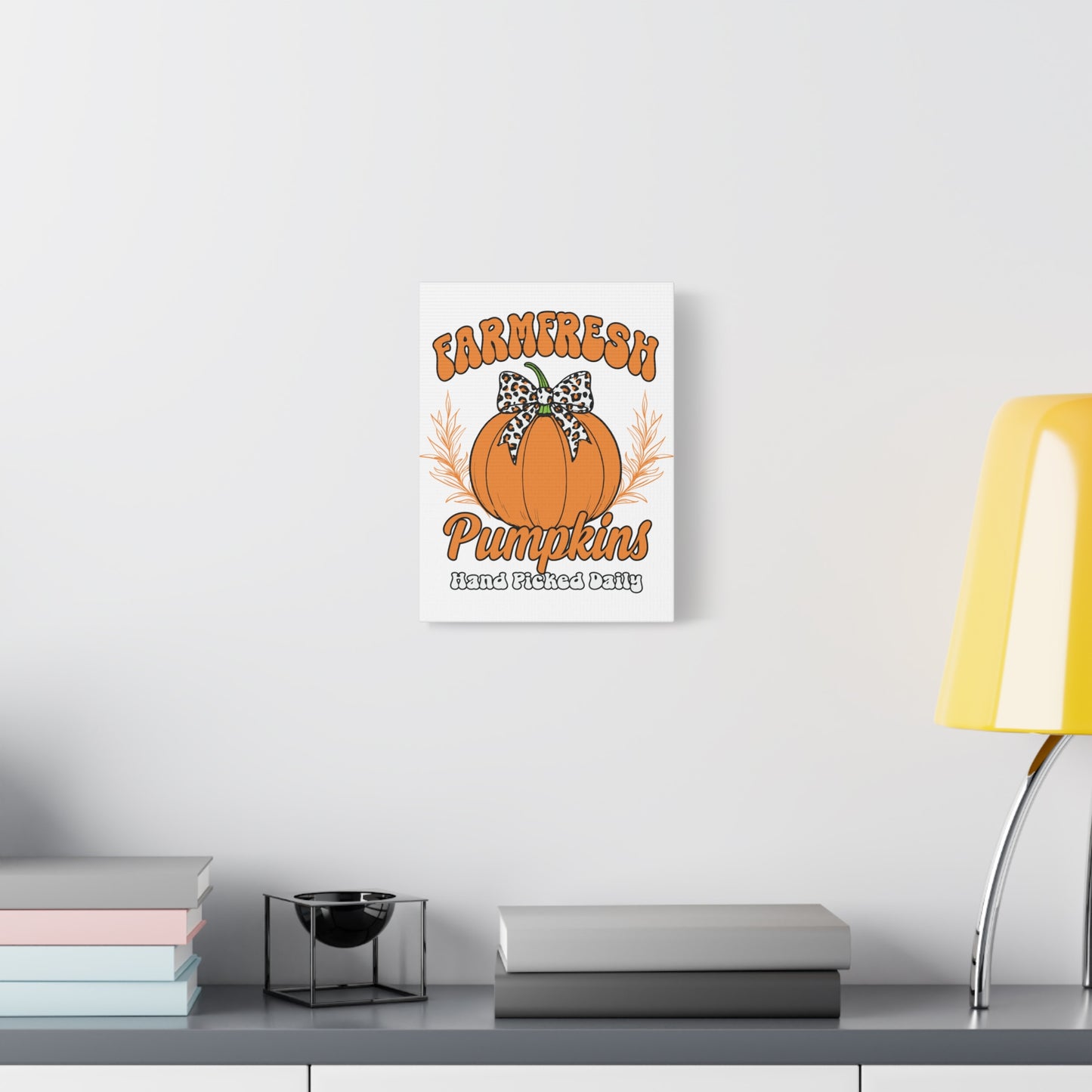 Farm Fresh Pumpkins Canvas