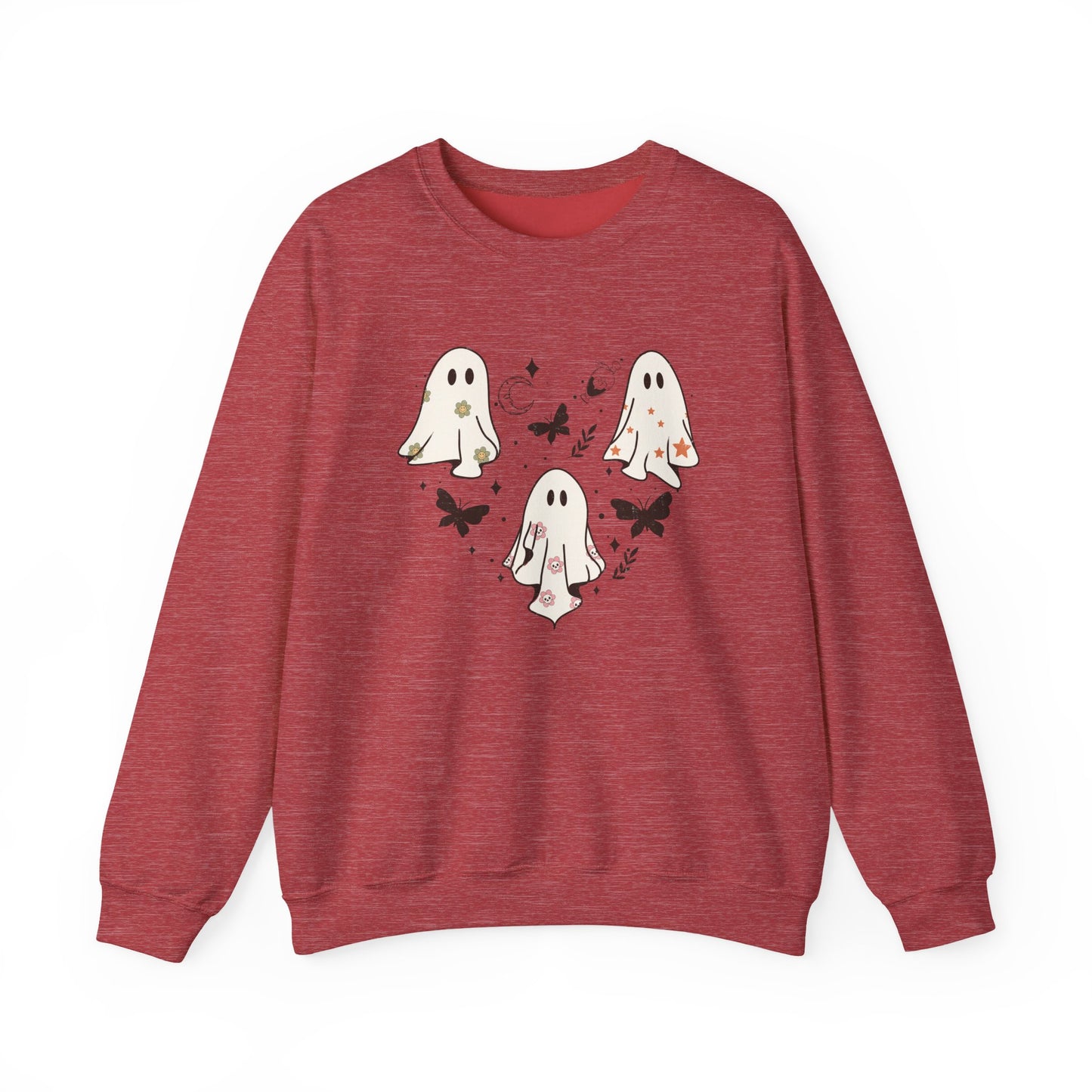 Ghostly heart Crewneck Sweatshirt